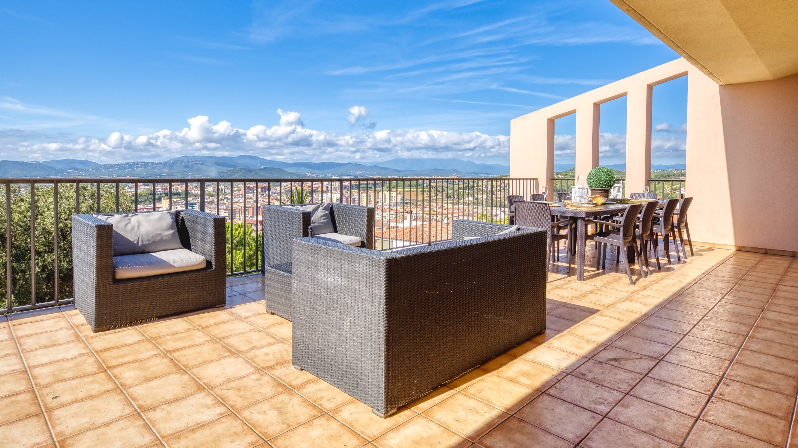 Ferienhäuser Costa Brava Spanien - Villa Mauri - Terrasse