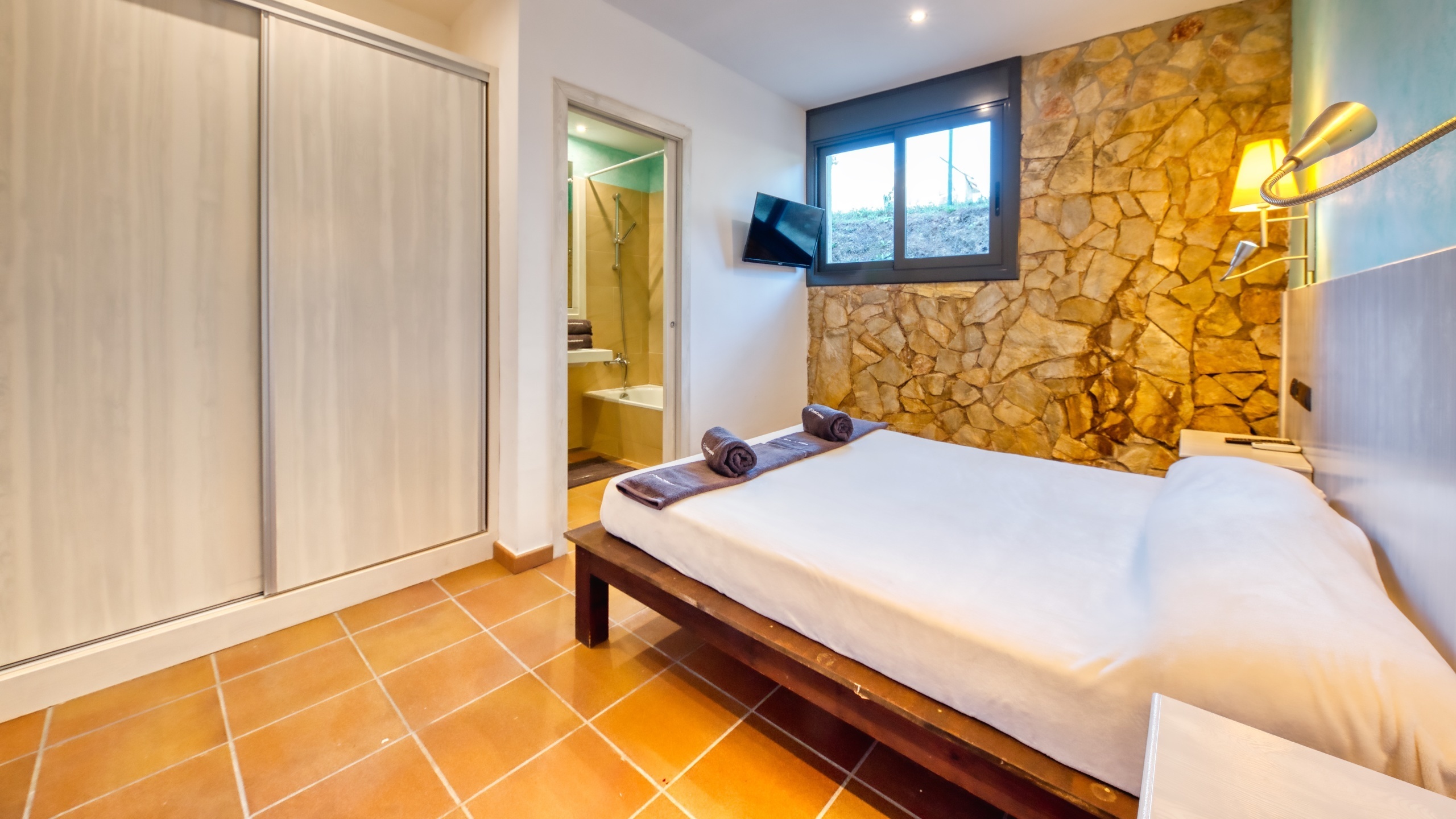 Ferienhäuser Costa Brava Countryside Spanien - Villa Can Bernardi - Schlafzimmer