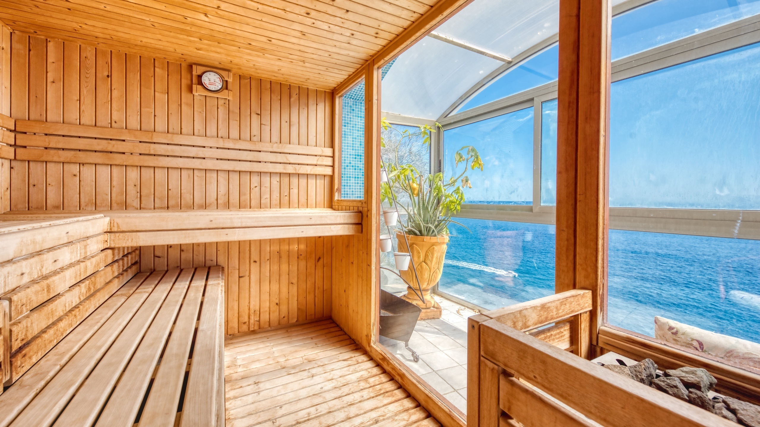 Ferienhäuser Costa Brava Spanien - Villa Infinity - Sauna