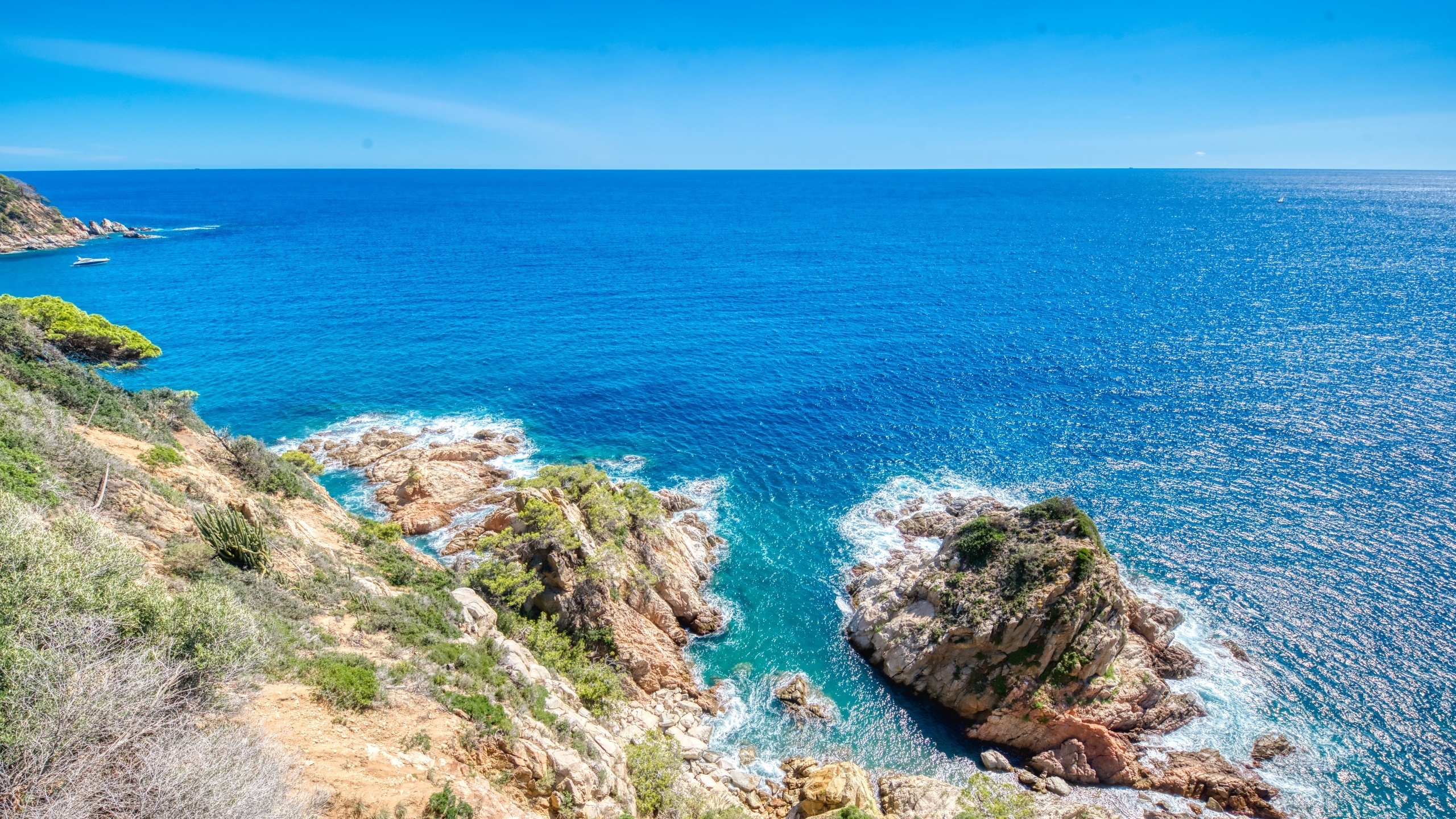 Ferienhäuser Costa Brava Spanien - Villa Infinity - Eine der Aussichten