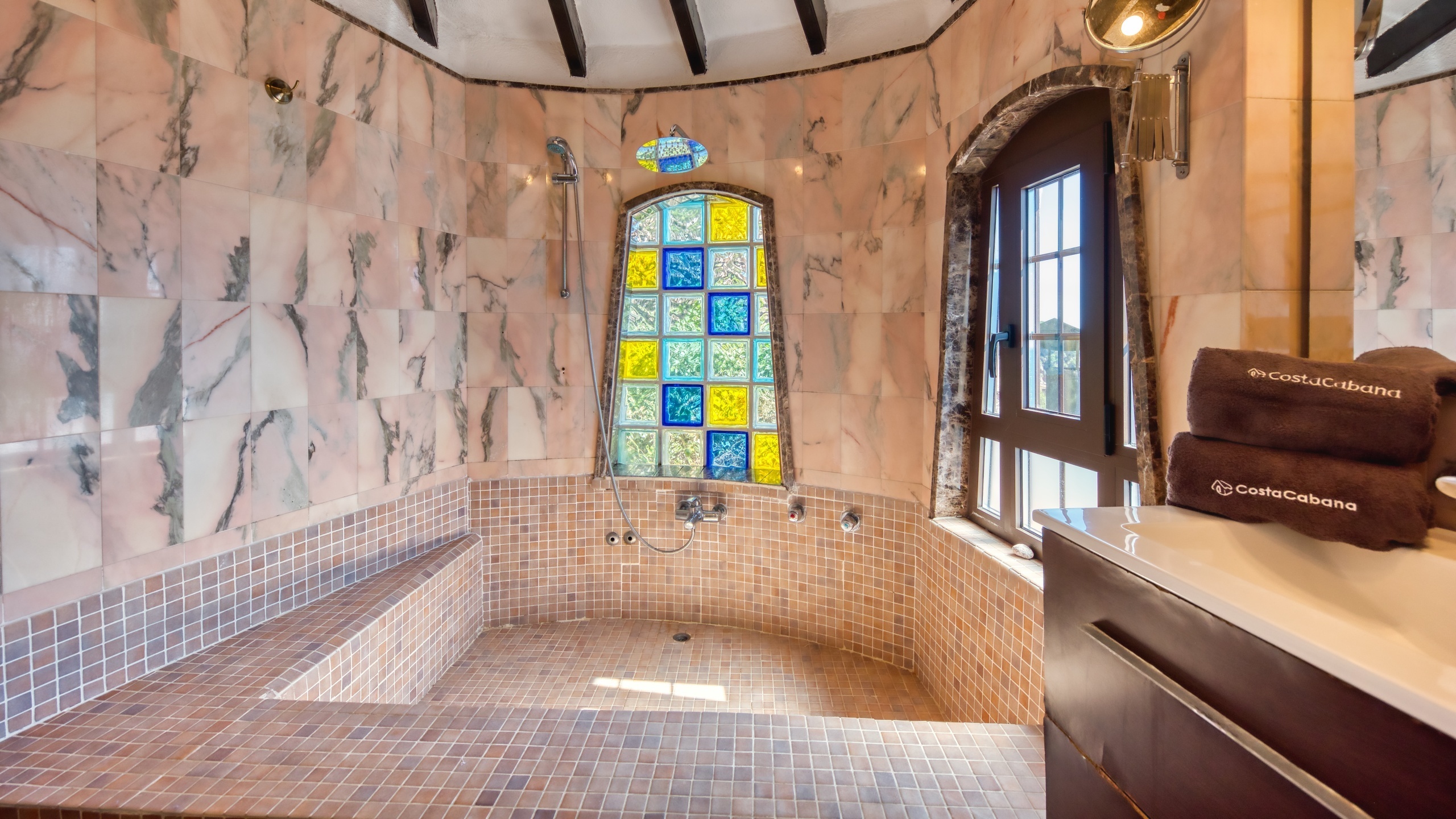 Ferienhäuser Costa Brava Spanien - Villa Infinity - En-suite Badezimmer 