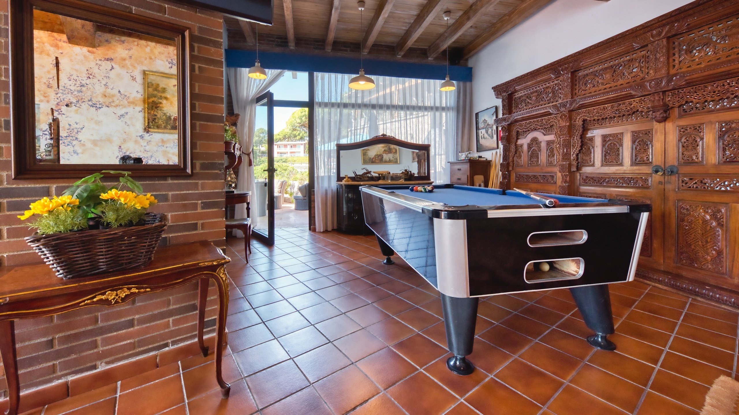 Ferienhäuser Costa Brava Spanien - Villa Infinity - Spielplatz