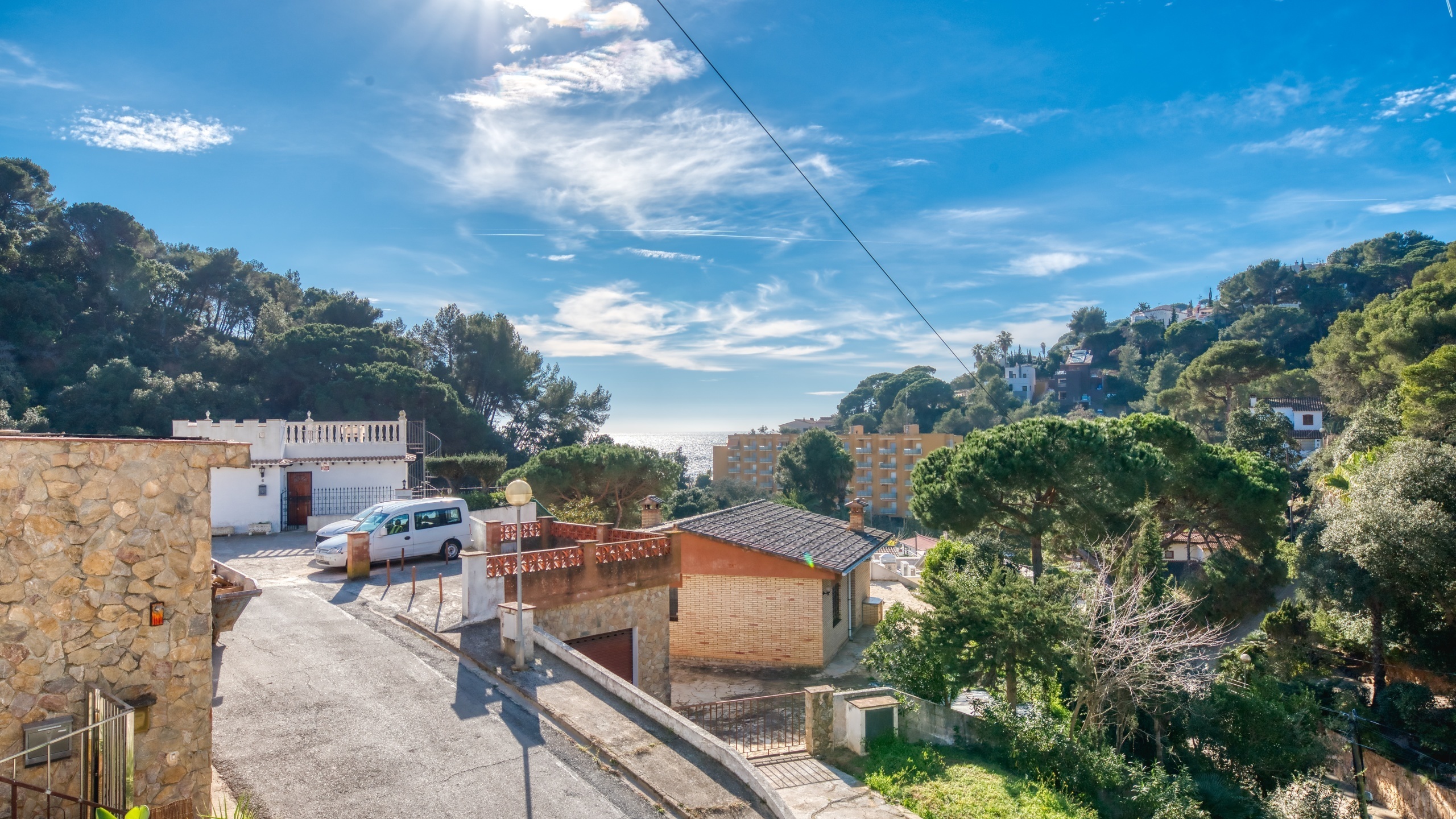 Ferienhäuser Costa Brava Spanien - Villa Blanca - Eine der Aussichten