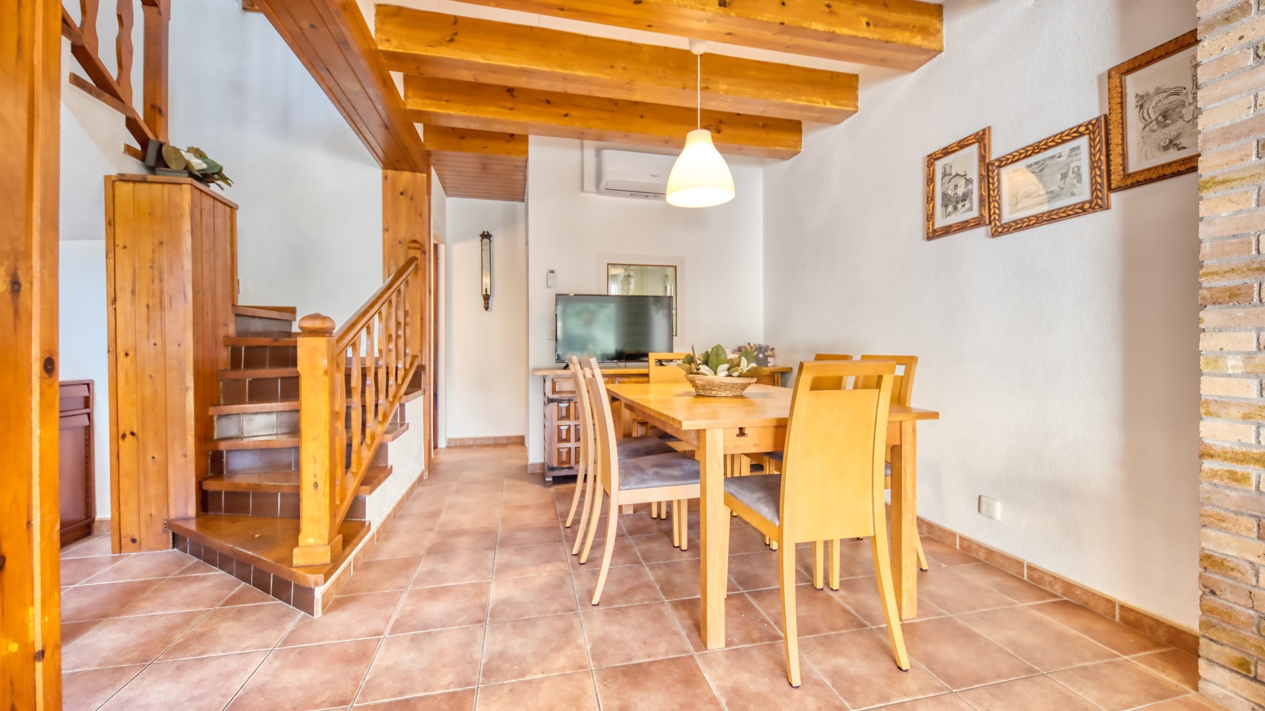 Ferienhäuser Costa Brava Spanien - Villa Blanca - Essecke