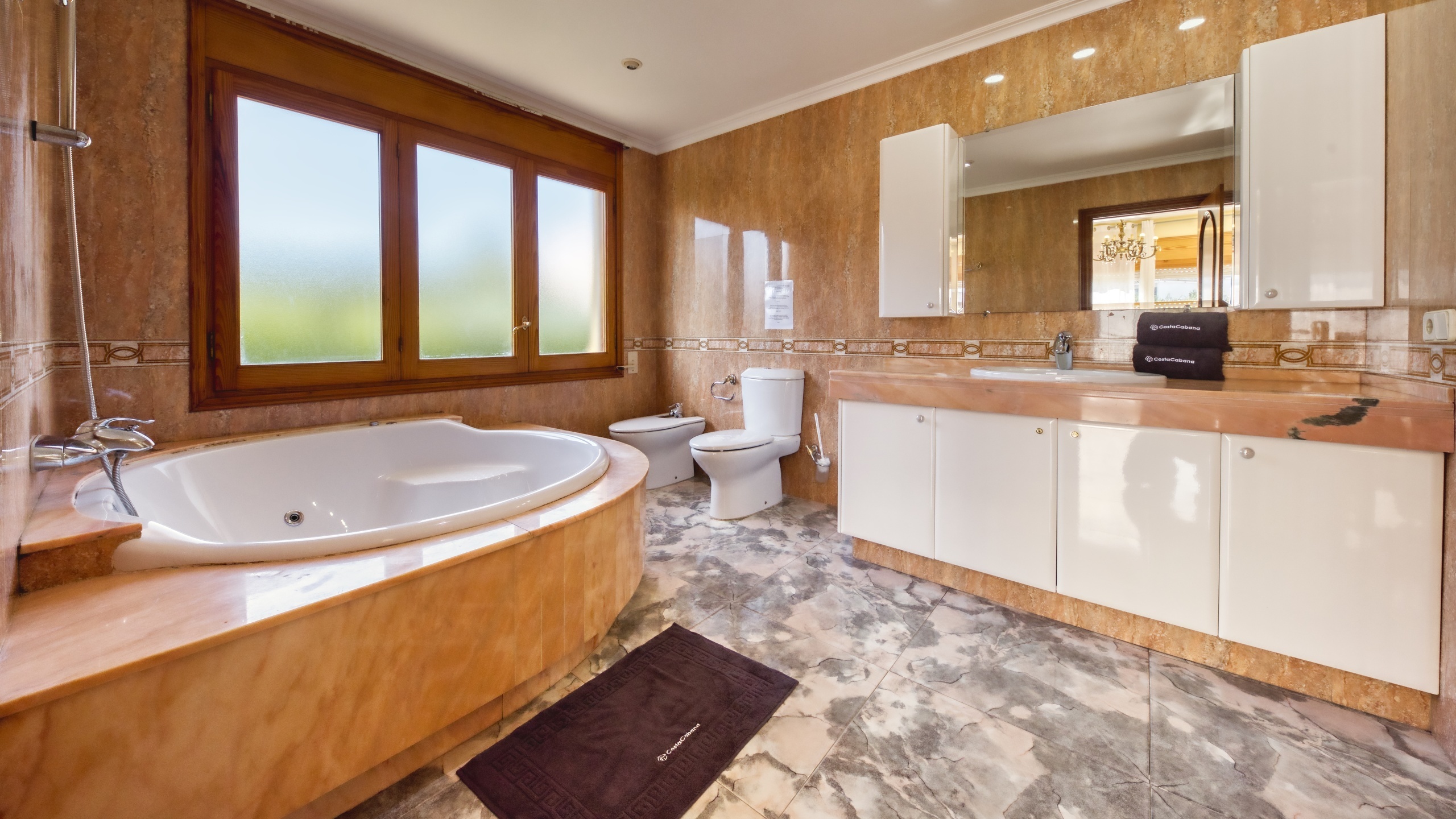 Ferienhäuser Costa Brava Spanien - Villa Baileys - En-suite Badezimmer 