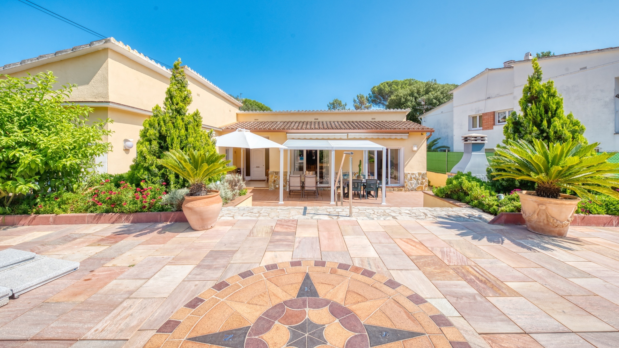 Ferienhäuser Costa Brava Spanien - Villa Miro - Lounge-Bereich