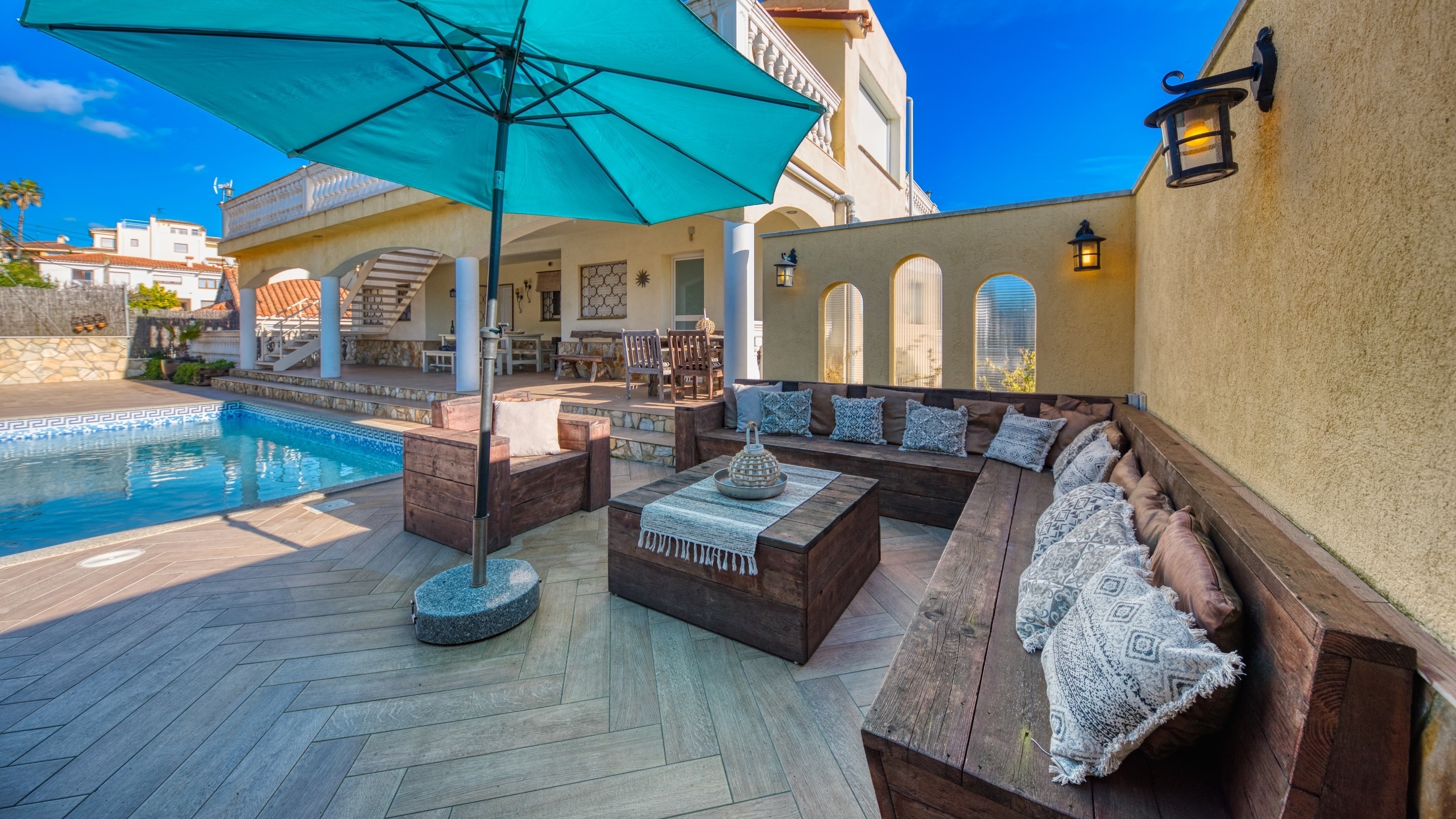 Ferienhäuser Costa Brava Spanien - Villa Madonna - Lounge-Bereich