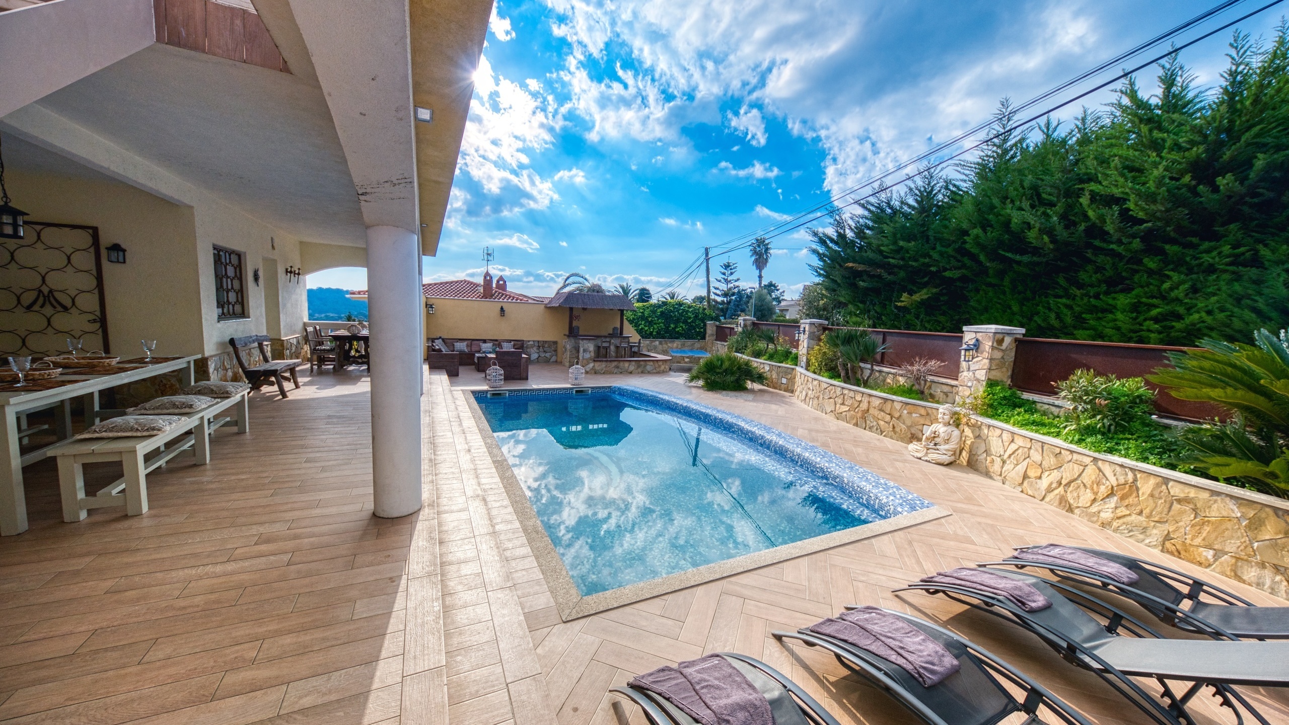 Ferienhäuser Costa Brava Spanien - Villa Madonna - Villa außen