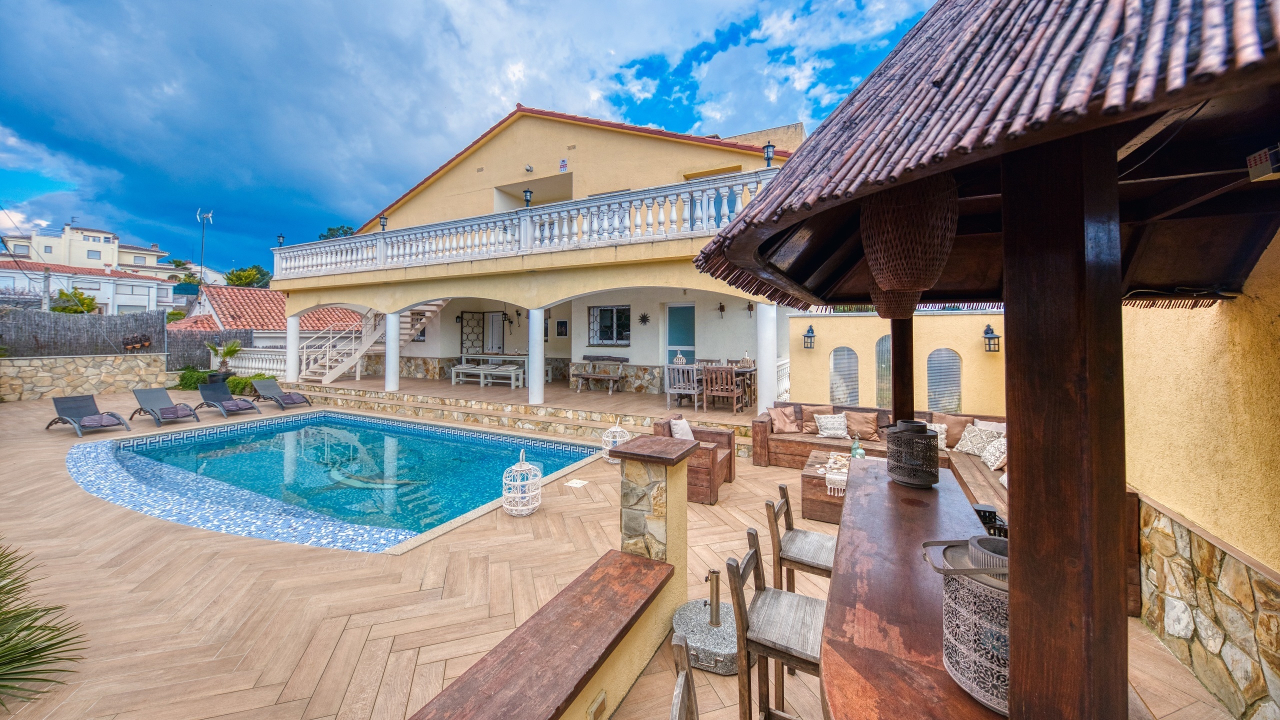 Ferienhäuser Costa Brava Spanien - Villa Madonna - Villa außen