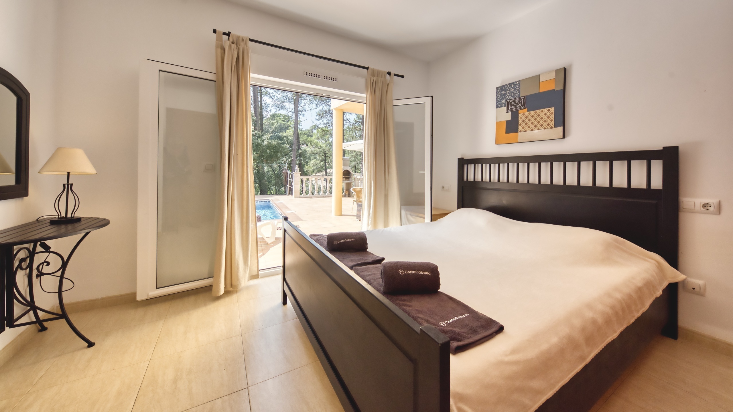 Ferienhäuser Costa Brava Spanien - Villa Esmee - Hauptschlafzimmer