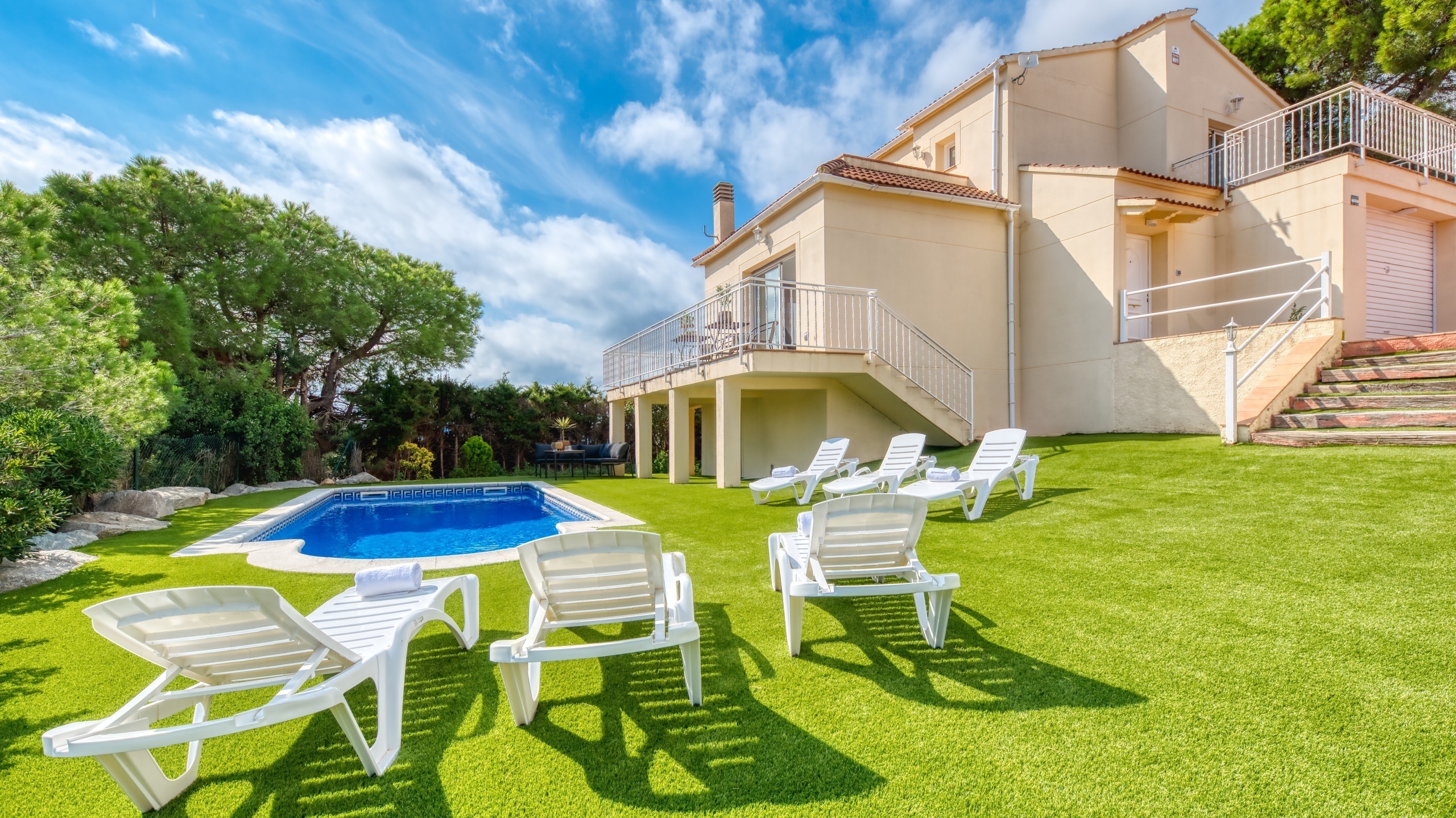 Ferienhäuser Costa Brava Spanien - Villa La Luna - Villa außen
