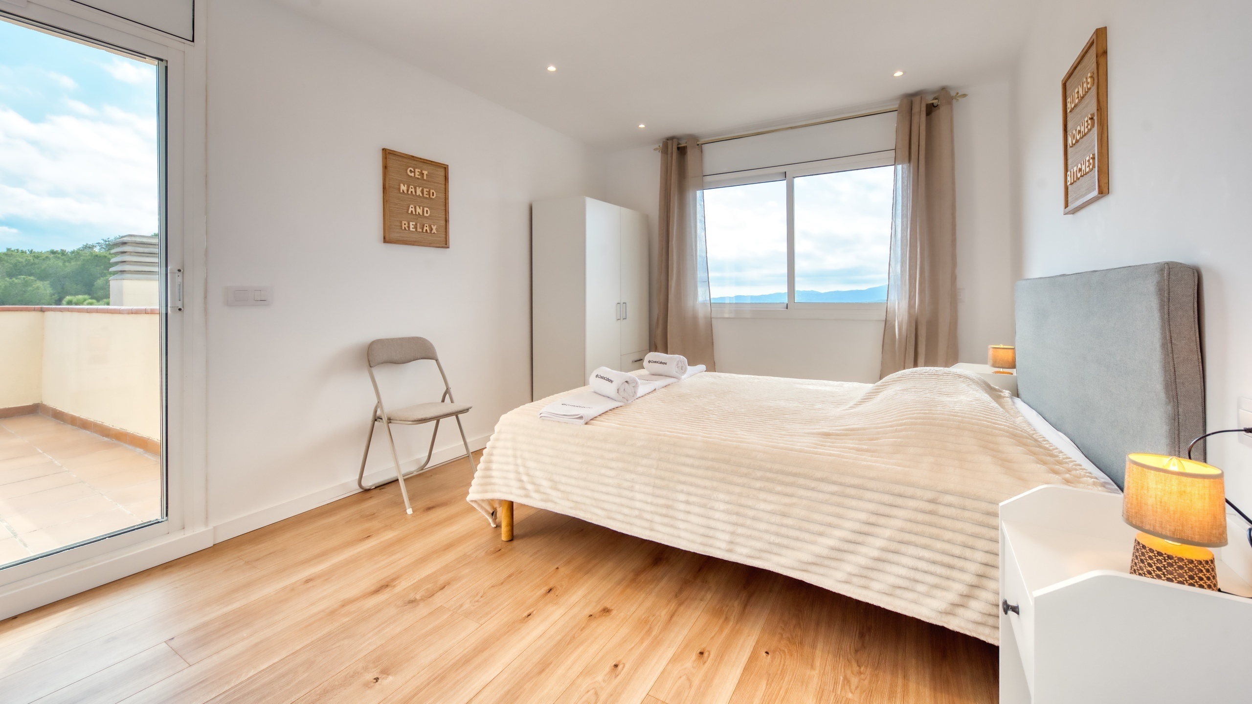 Ferienhäuser Costa Brava Spanien - Villa La Luna - Schlafzimmer