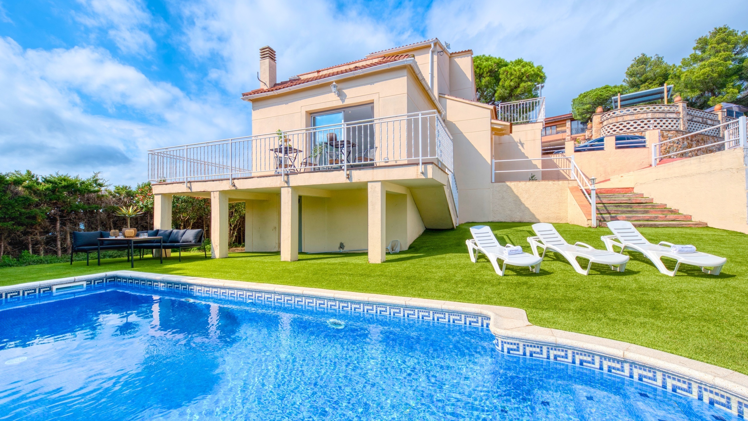 Ferienhäuser - Costa Brava - Spanien - Villa La Luna - Villa außen