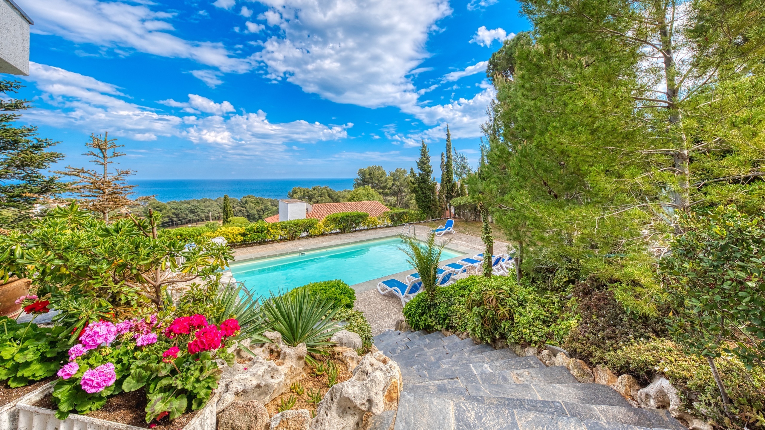 Ferienhäuser Costa Brava Spanien - Villa Emma - Villa außen