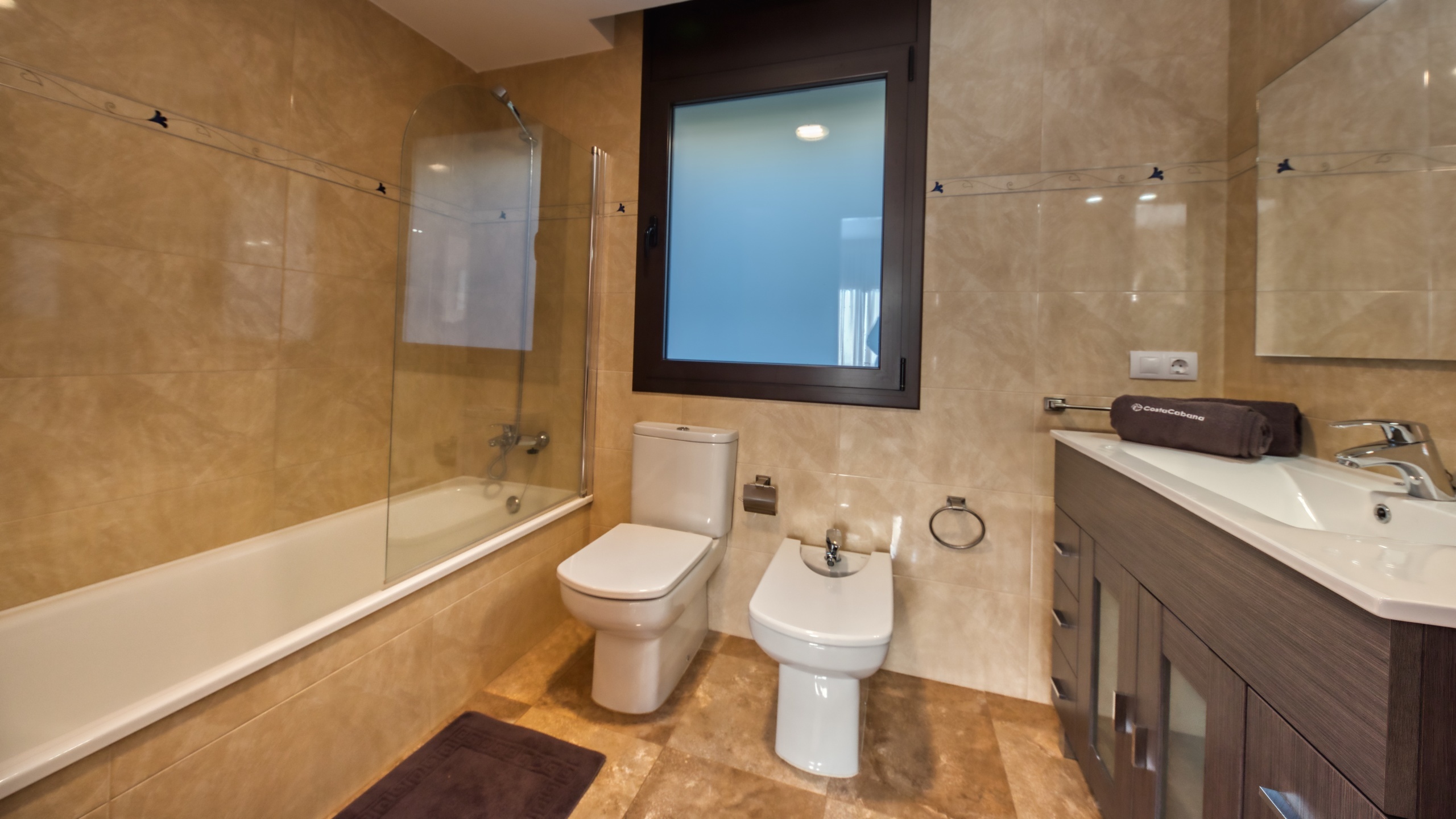 Ferienhäuser Costa Brava Spanien - Villa Grace - En-suite Badezimmer 