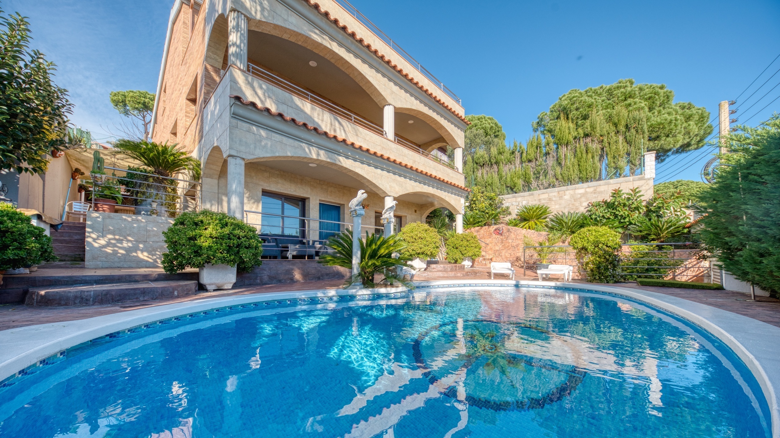 Ferienhäuser Costa Brava Spanien - Villa Grace - Schwimmbad