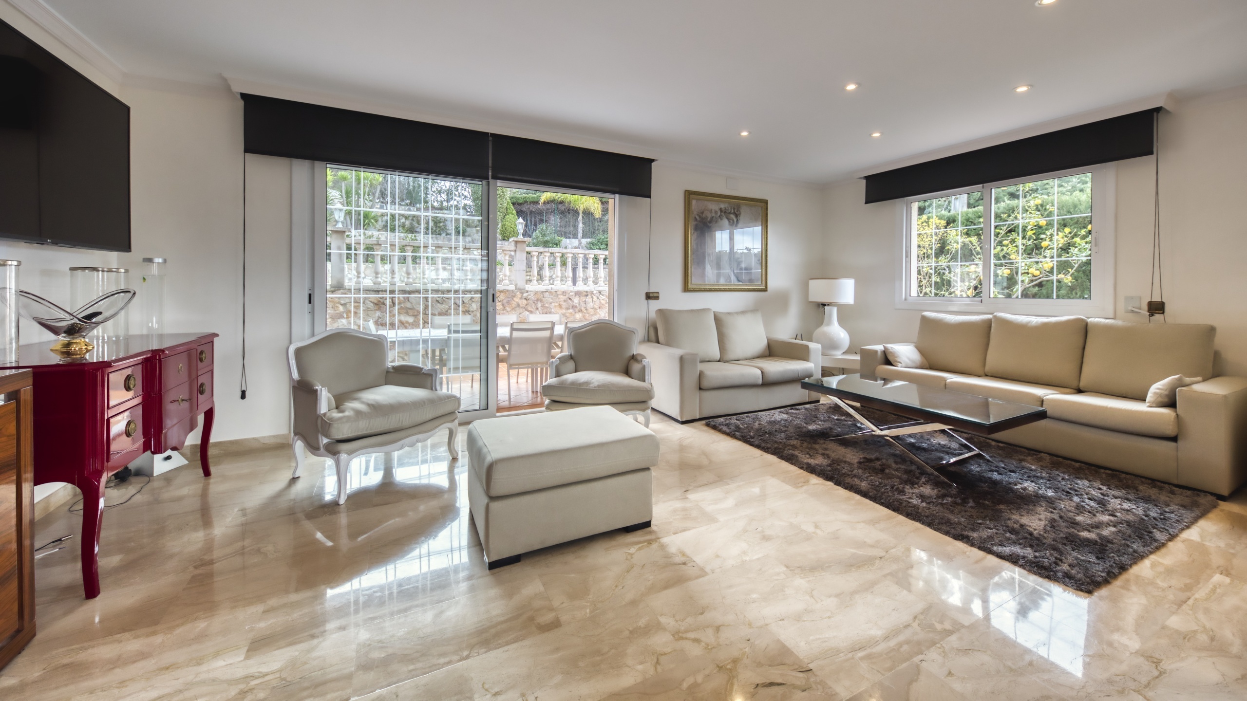 Ferienhäuser Costa Brava Spanien - Villa Lorena - Wohnbereich