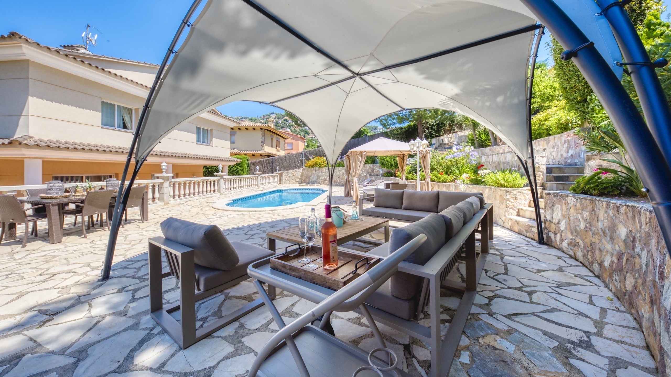 Ferienhäuser Costa Brava Spanien - Villa Lorena - Villa außen