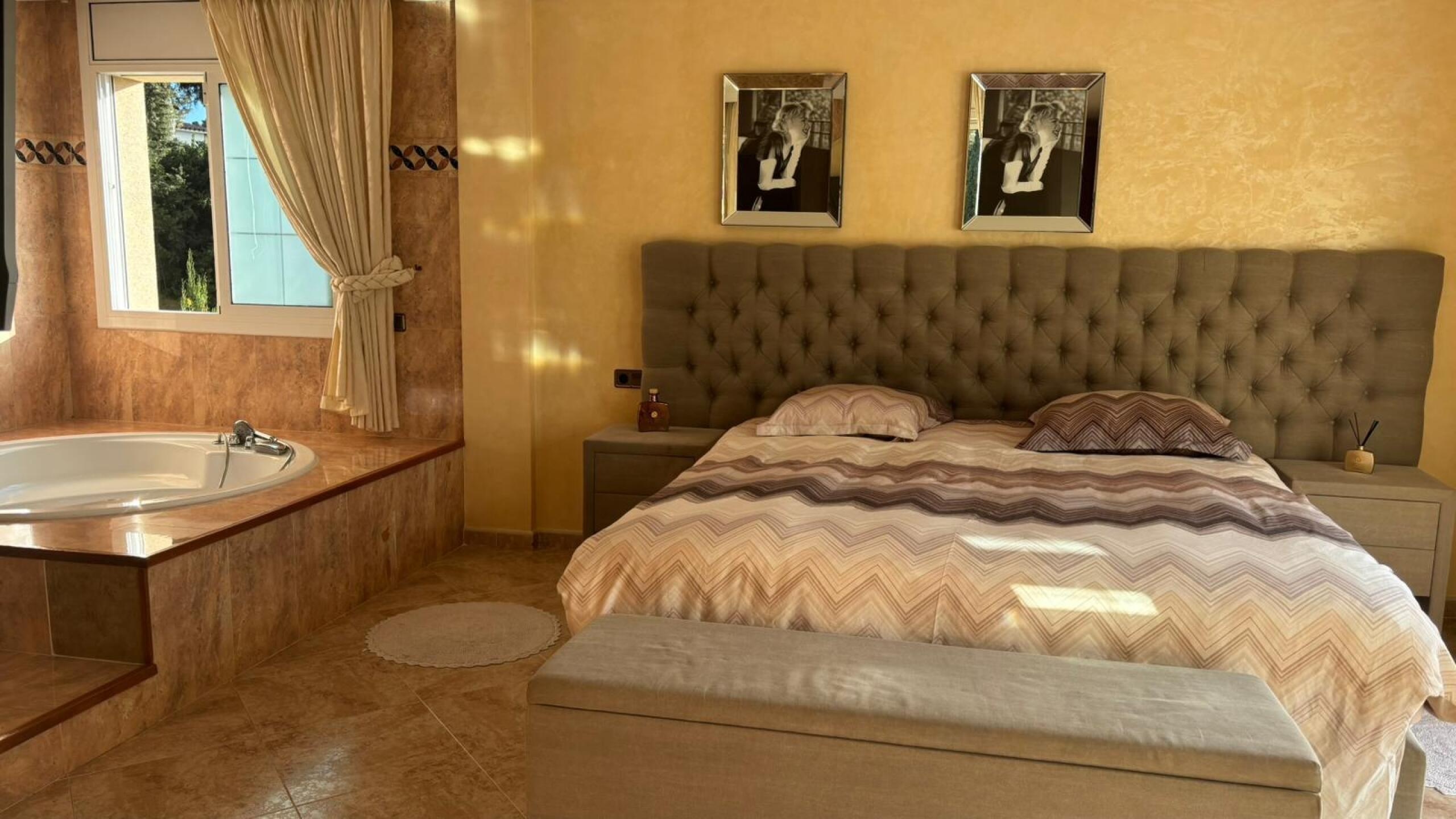 Ferienhäuser Costa Brava Spanien - Villa Lorena - Hauptschlafzimmer