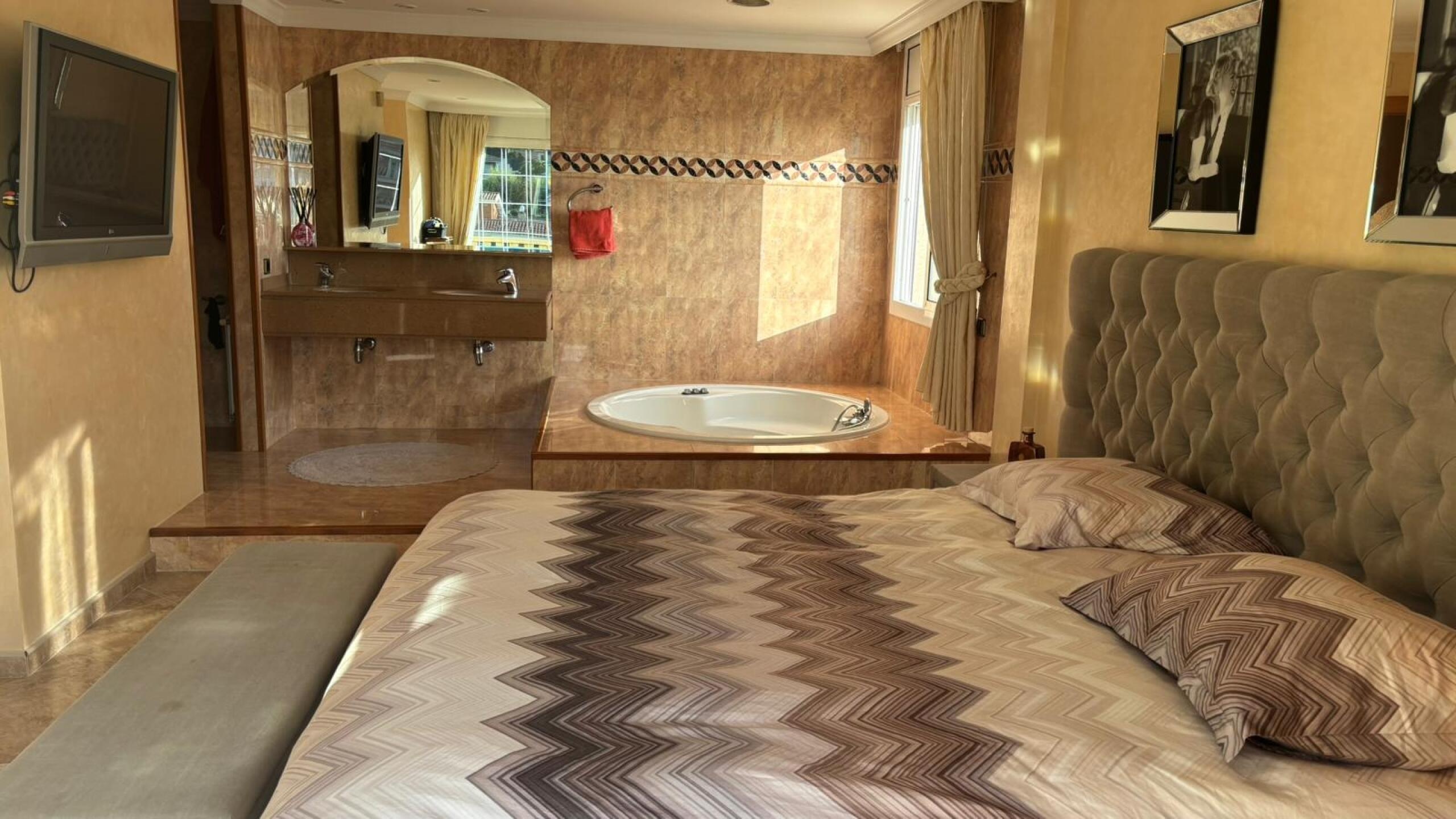 Ferienhäuser Costa Brava Spanien - Villa Lorena - Hauptschlafzimmer