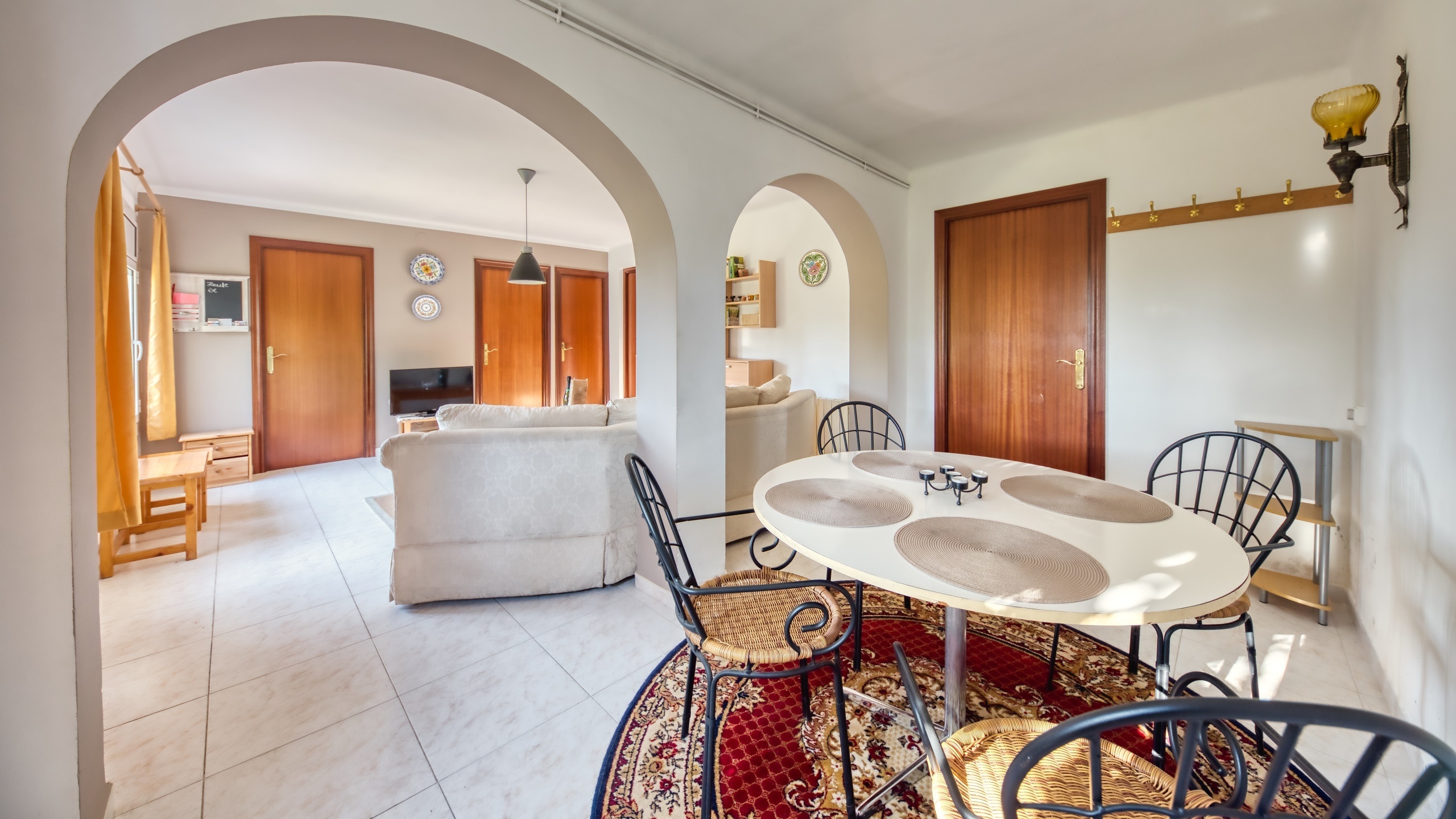 Ferienhäuser Costa Brava Spanien - Villa Elfi - Essecke