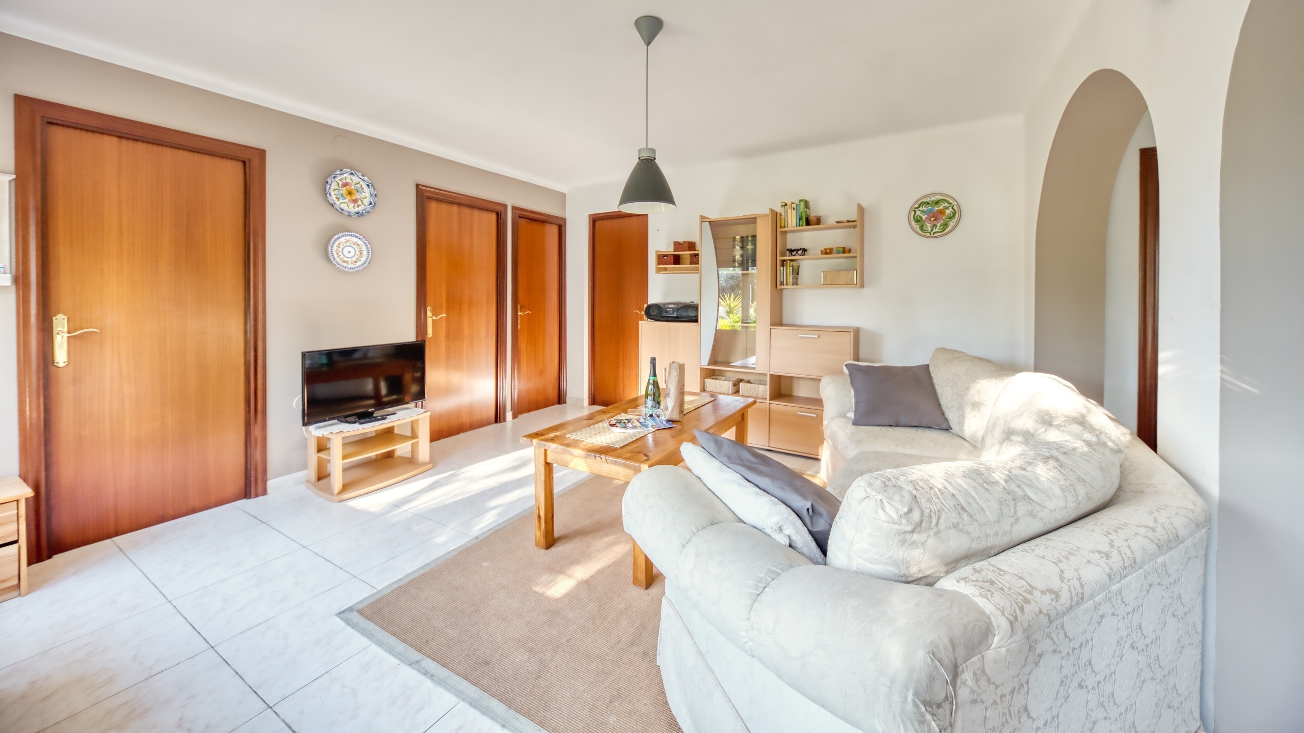 Ferienhäuser Costa Brava Spanien - Villa Elfi - Wohnbereich