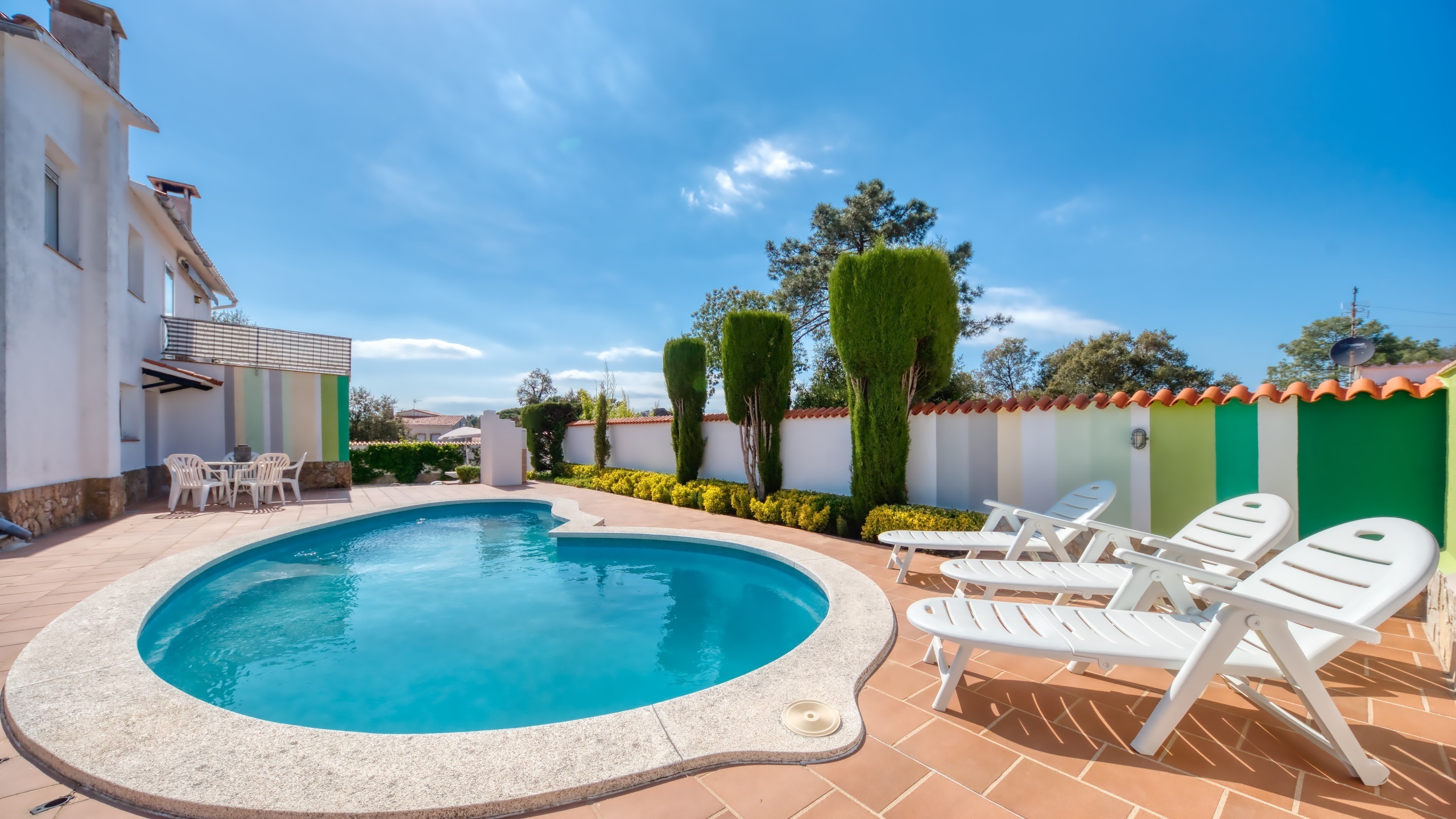 Ferienhäuser Costa Brava Spanien - Villa Elfi - Schwimmbad