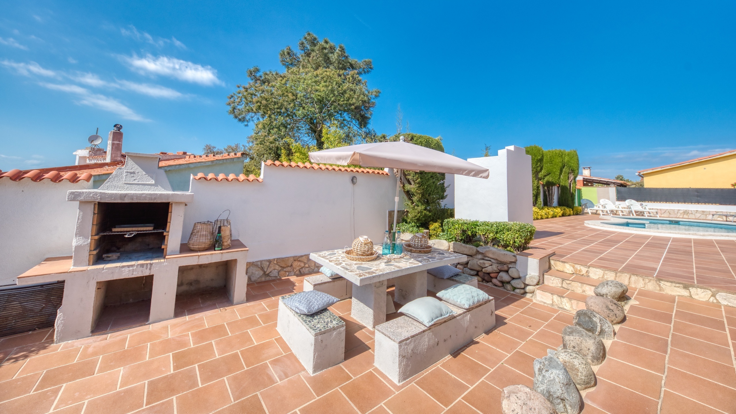 Ferienhäuser Costa Brava Spanien - Villa Elfi - Villa außen