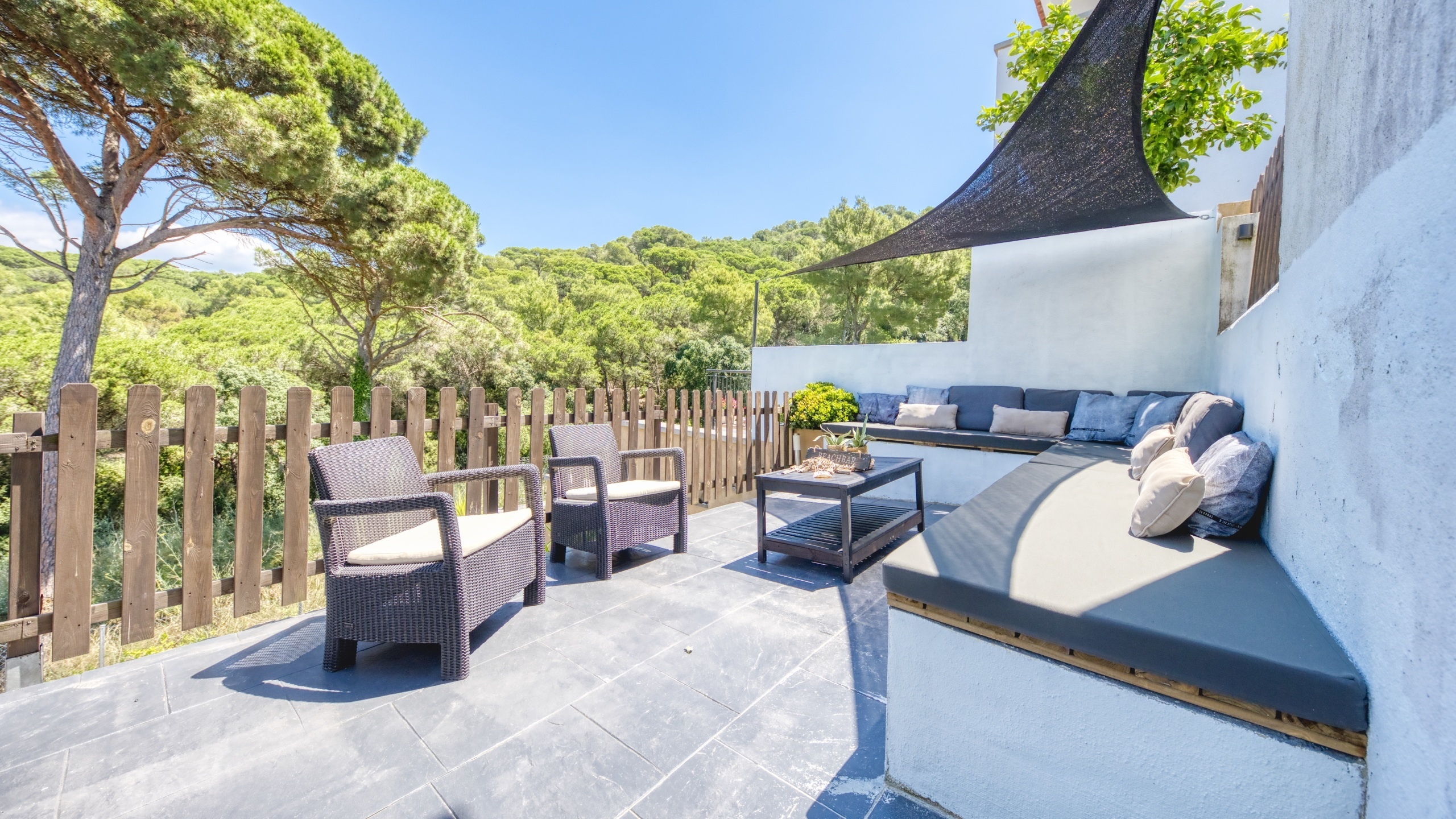 Ferienhäuser Costa Brava Spanien - Villa Fransisca - Lounge-Bereich