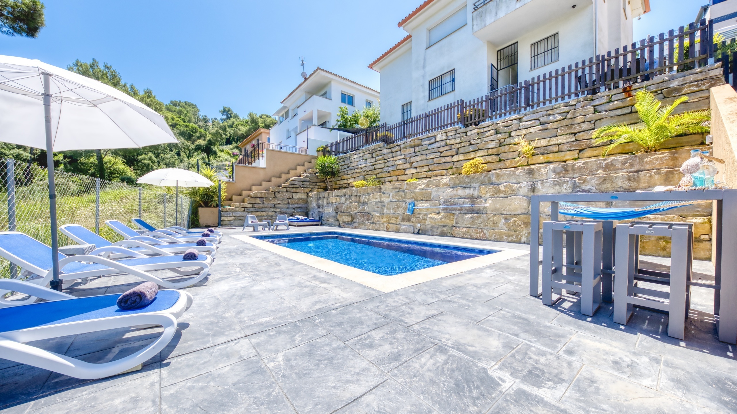 Ferienhäuser Costa Brava Spanien - Villa Fransisca - Schwimmbad