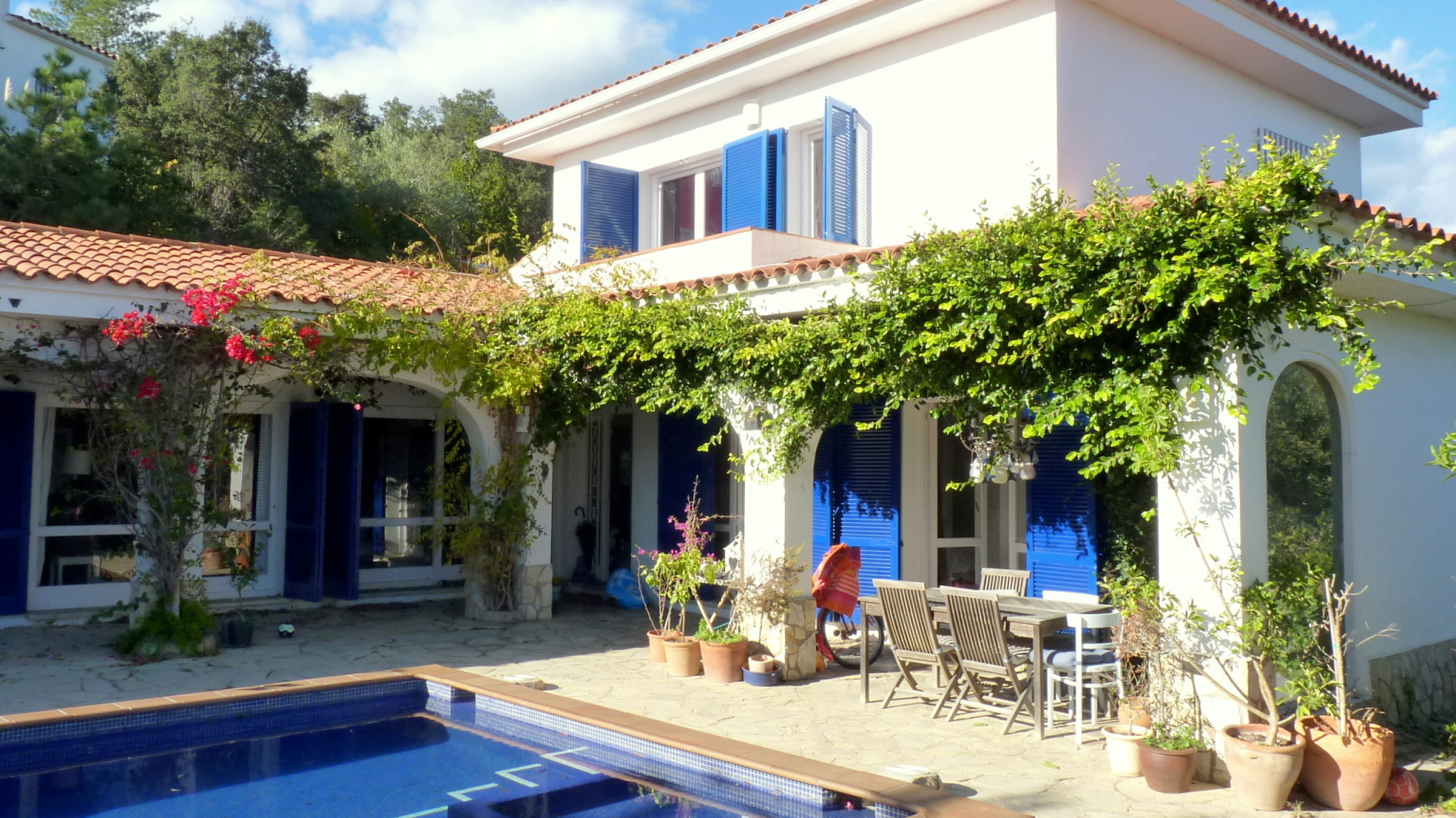 Ferienhäuser Costa Brava Spanien - Villa Bloomer - Terrasse