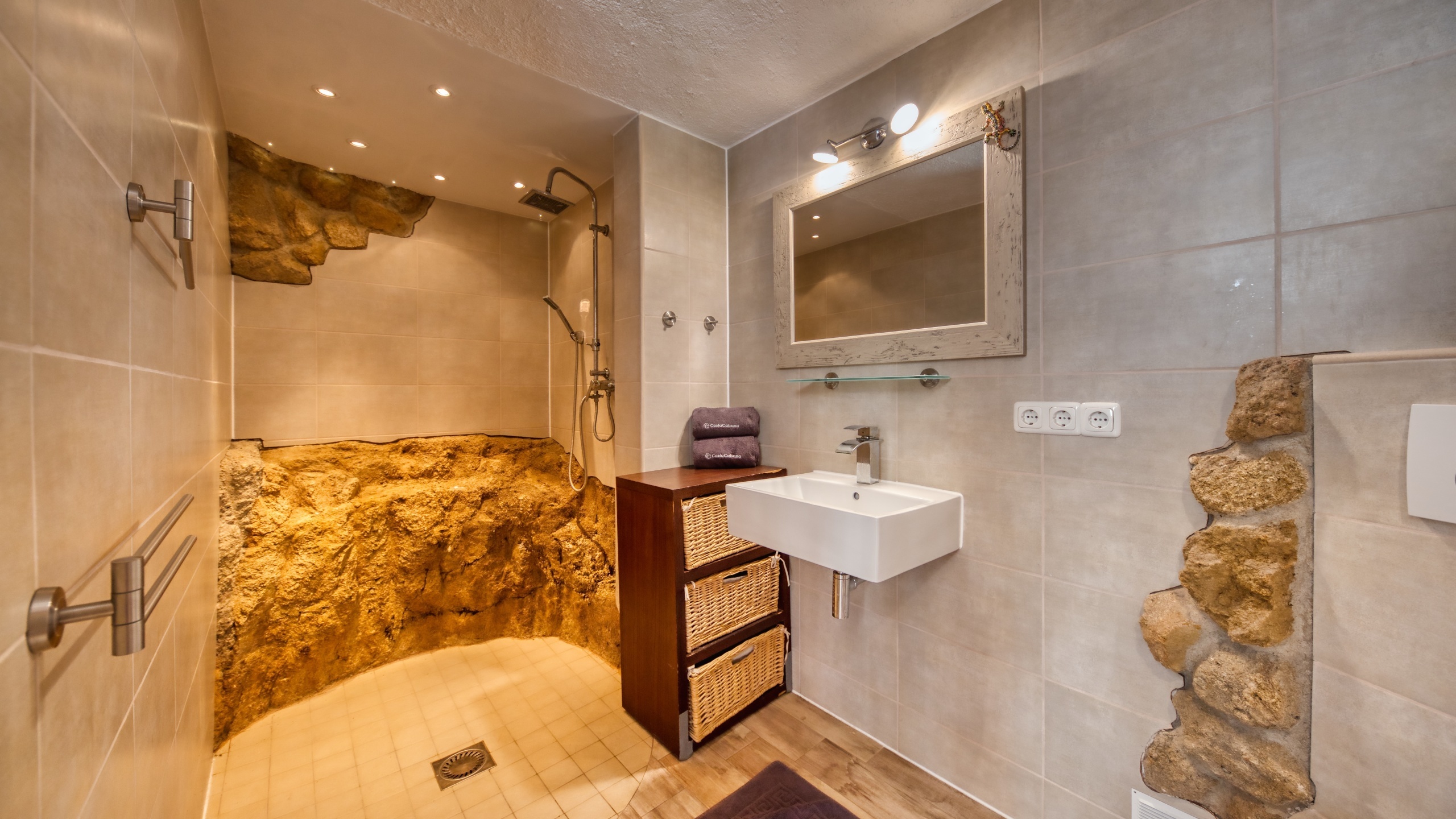 Ferienhäuser Costa Brava Spanien - Villa Gabriella - Badezimmer