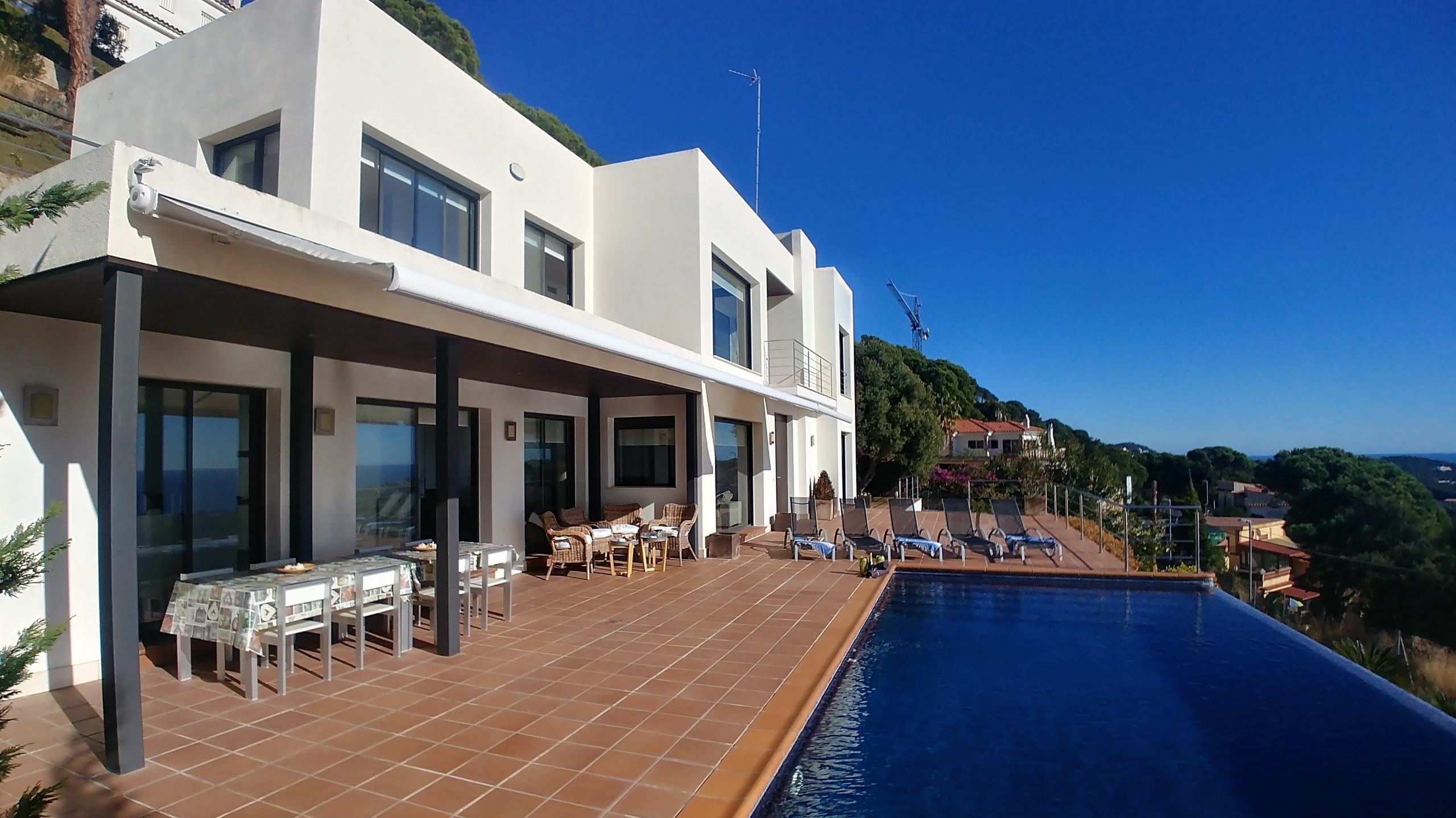 Ferienhäuser Costa Brava Spanien - Villa Bella Vista (OLD) - Schwimmbad