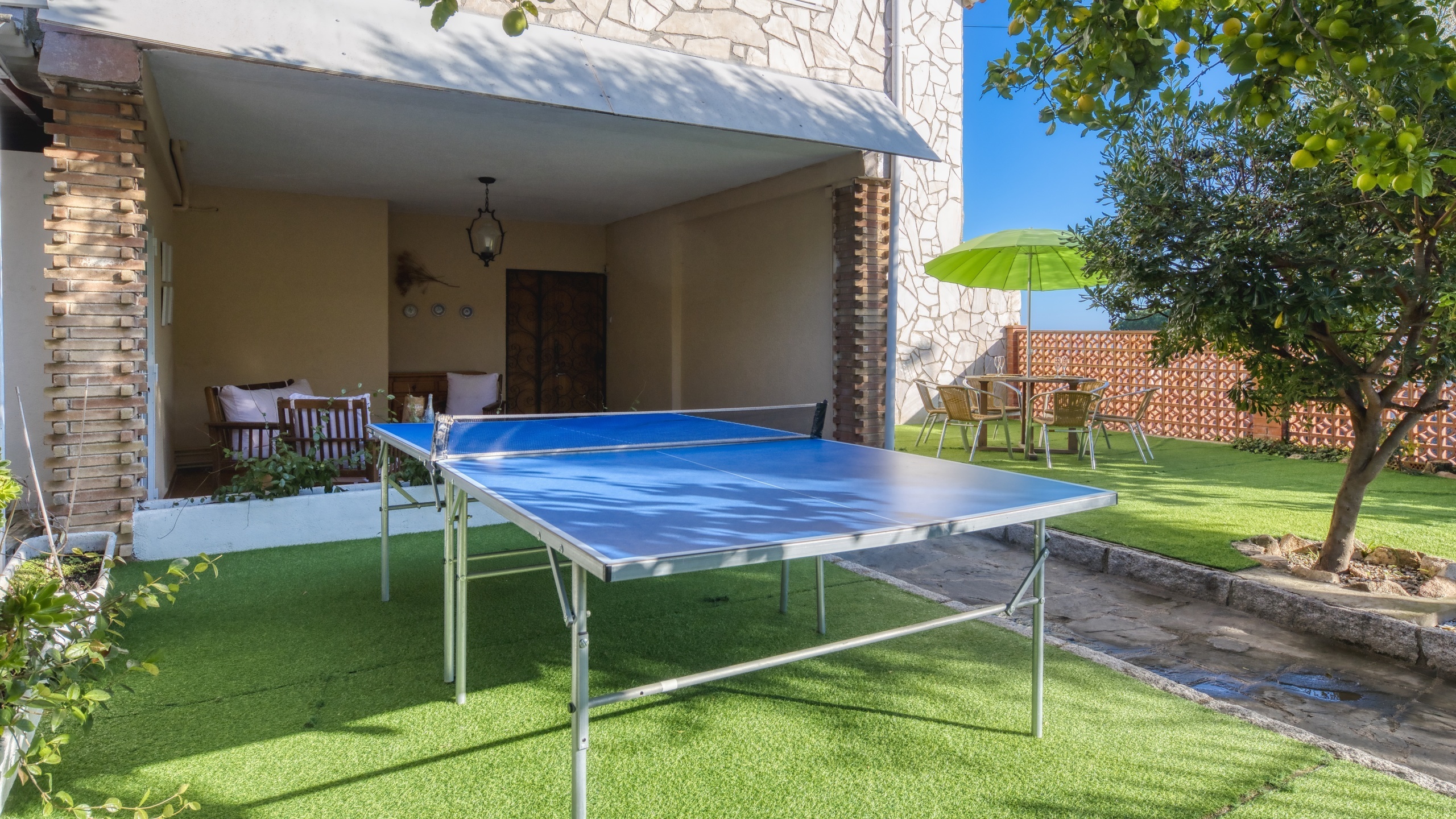 Ferienhäuser Costa Brava Spanien - Villa Abigail - Spielplatz