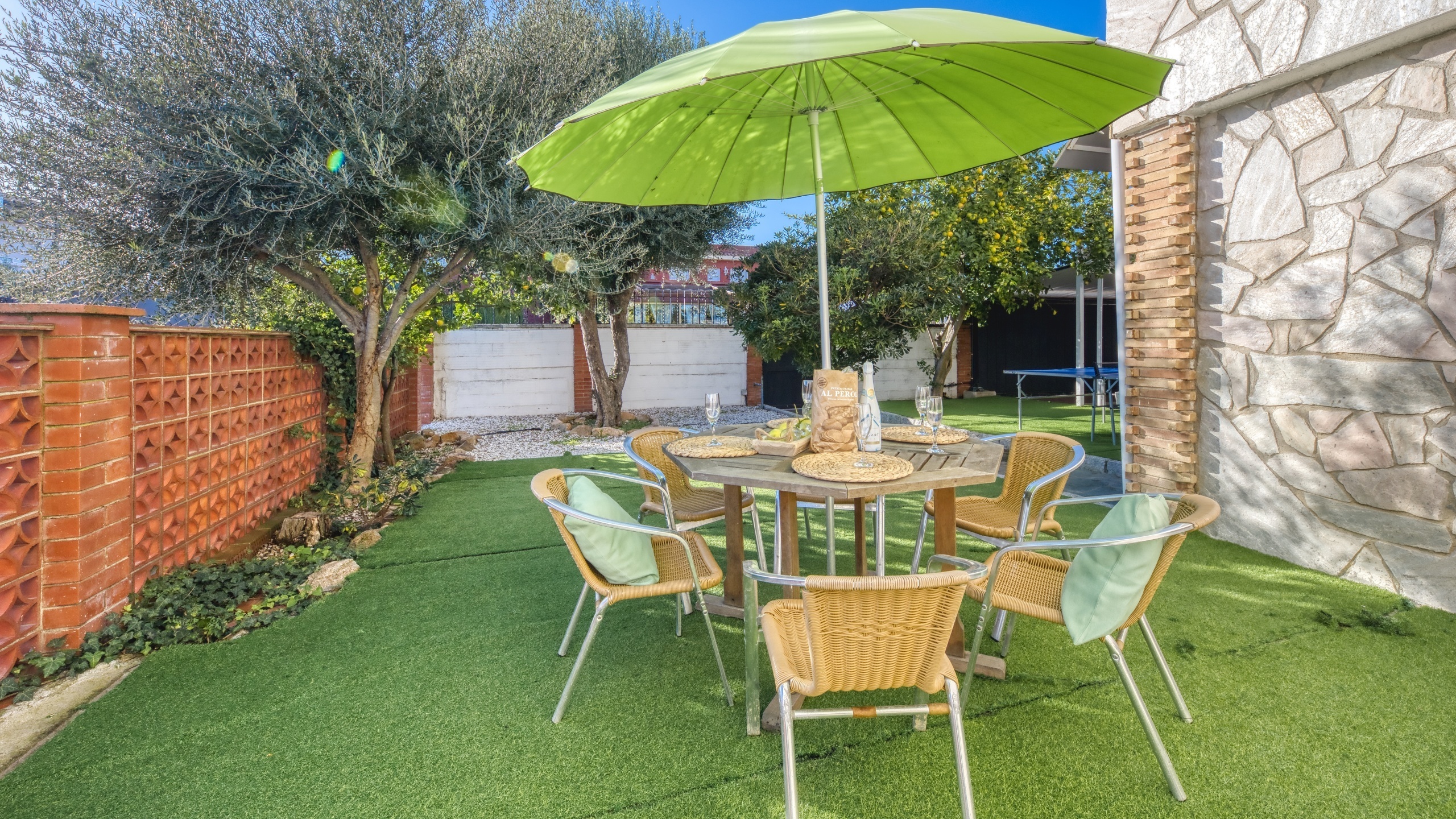 Ferienhäuser Costa Brava Spanien - Villa Abigail - Terrasse