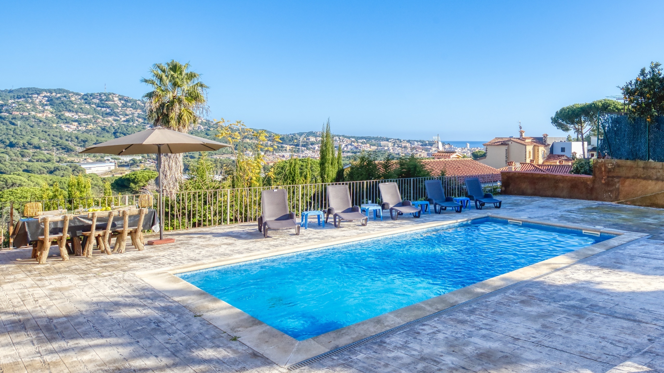 Ferienhäuser Costa Brava Spanien - Villa Abigail - Schwimmbad