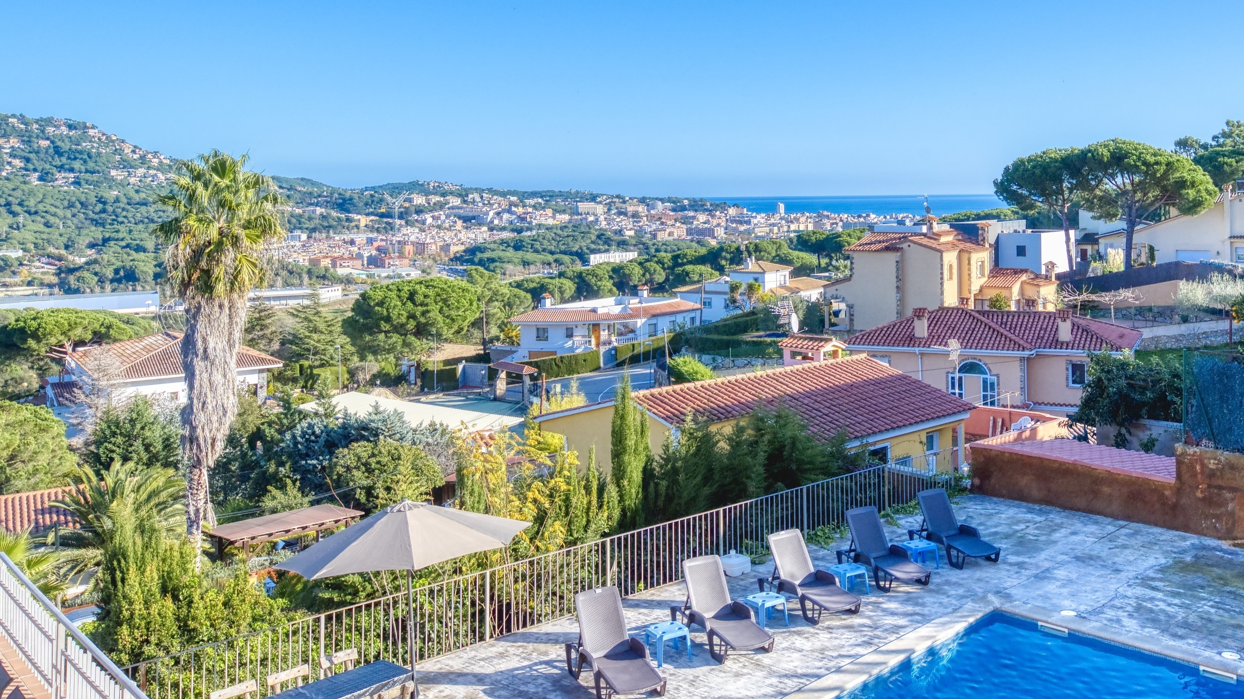Ferienhäuser Costa Brava Spanien - Villa Abigail - Eine der Aussichten
