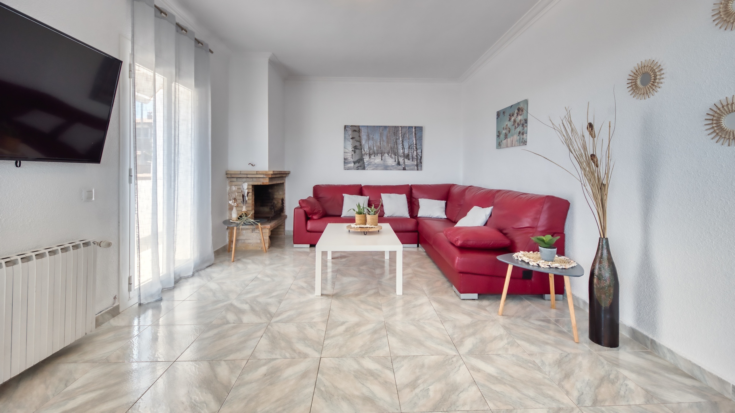 Ferienhäuser Costa Brava Spanien - Villa Abigail - Wohnbereich