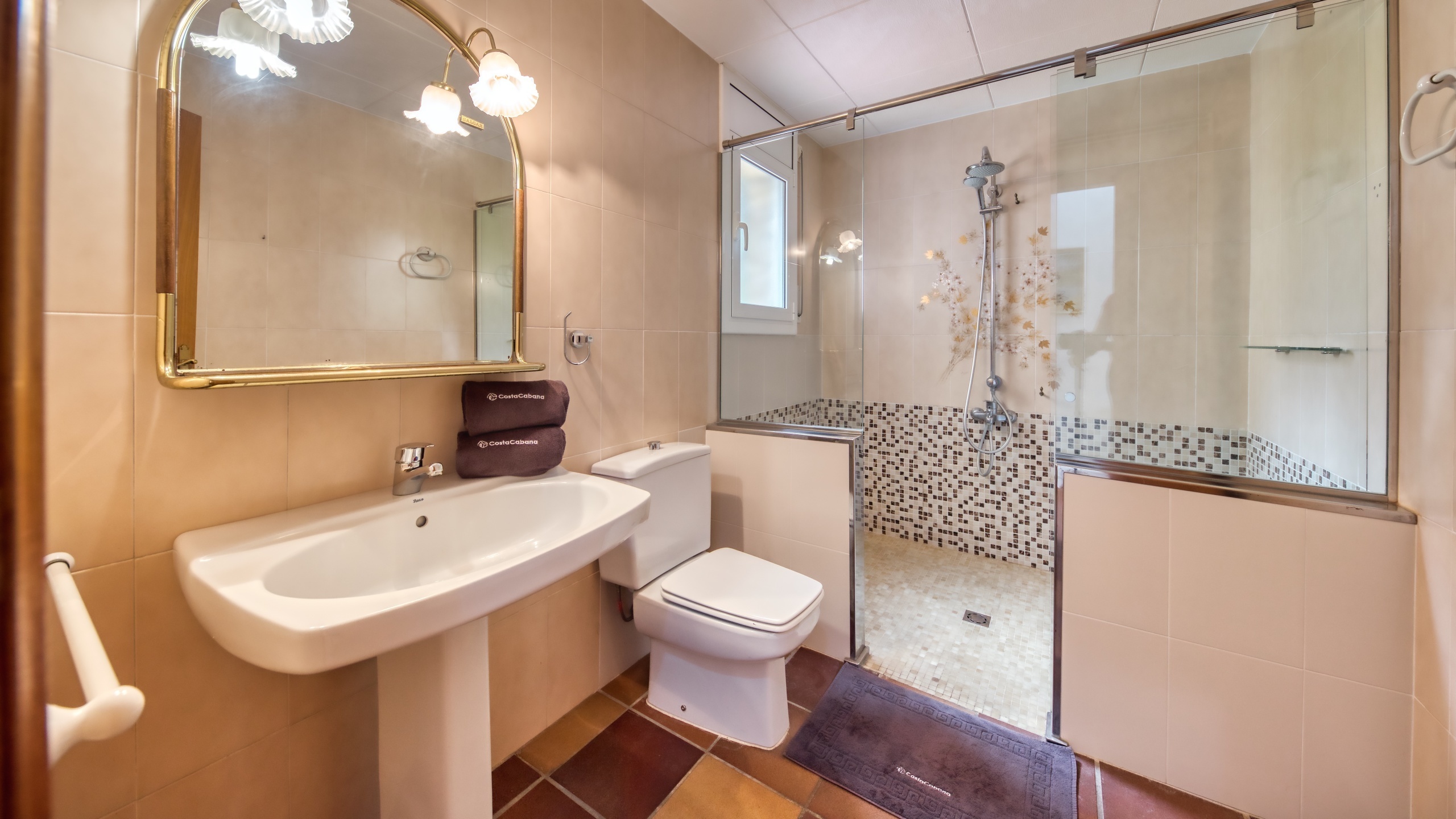 Ferienhäuser Costa Brava Spanien - Villa Dolce Vita - En-suite Badezimmer 