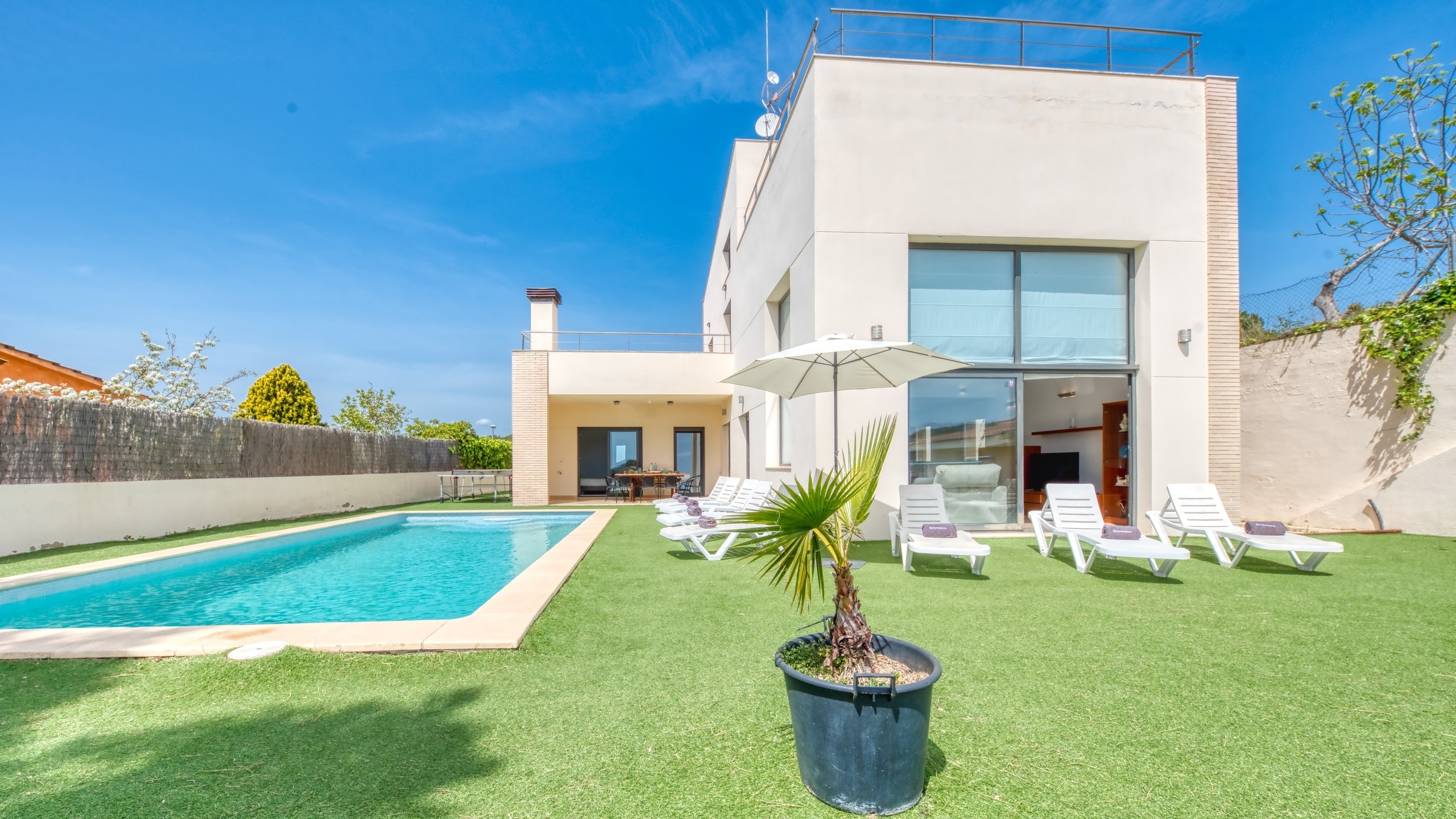 Ferienhäuser Costa Brava Spanien - Villa Macey - Schwimmbad