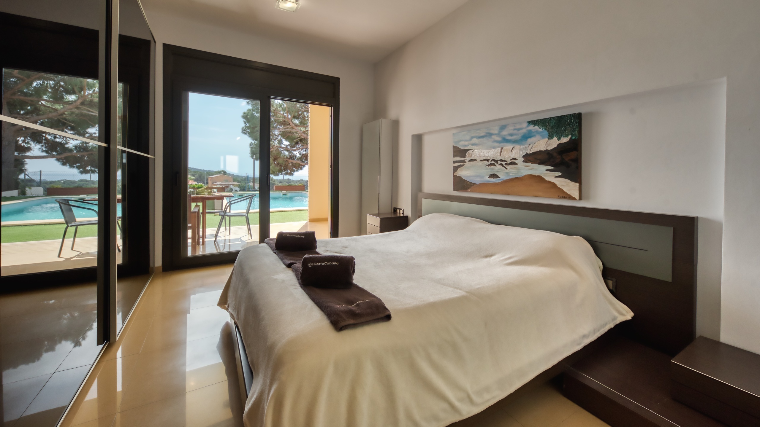 Ferienhäuser Costa Brava Spanien - Villa Macey - Schlafzimmer