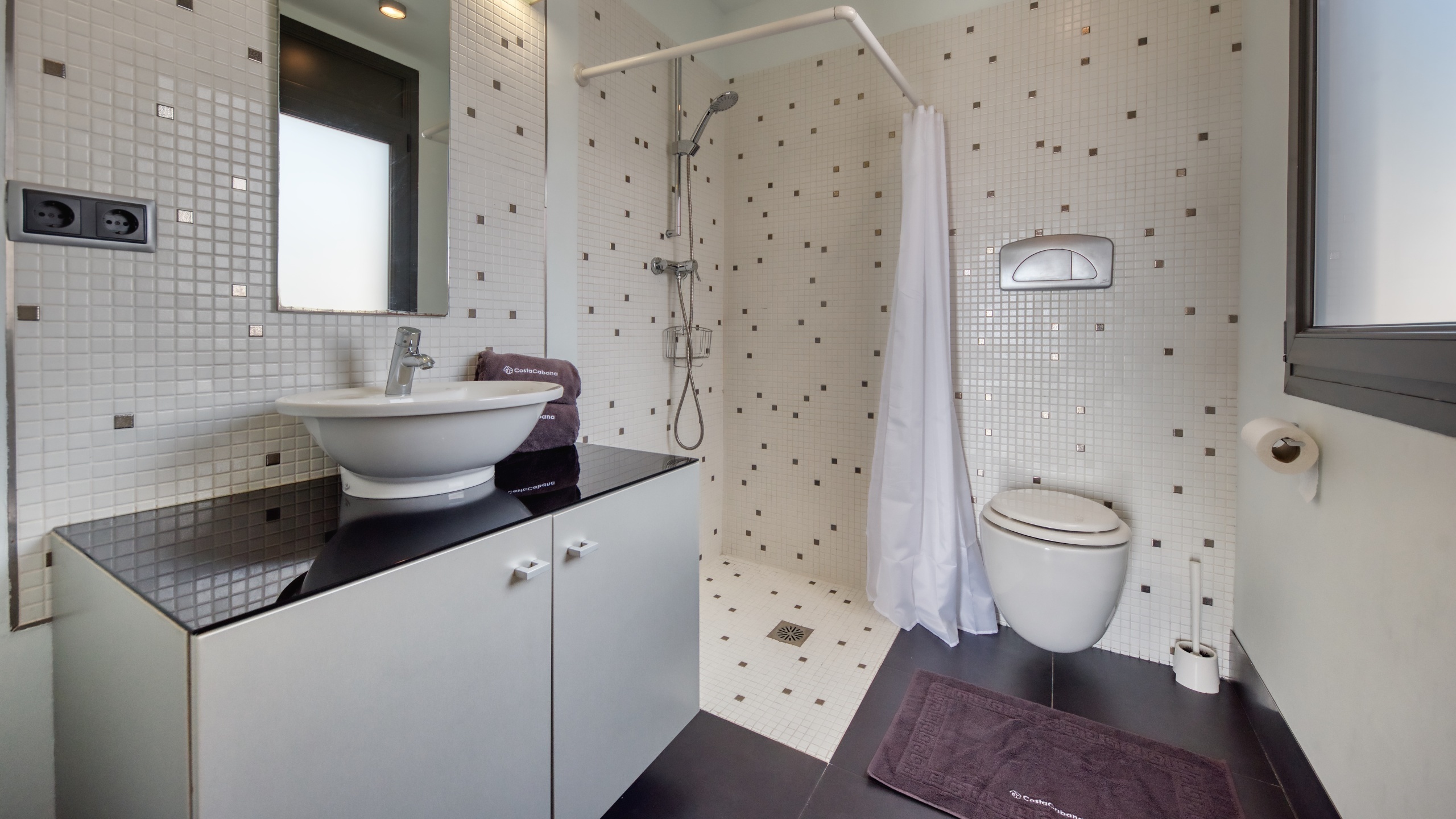Ferienhäuser Costa Brava Spanien - Villa Macey - Badezimmer