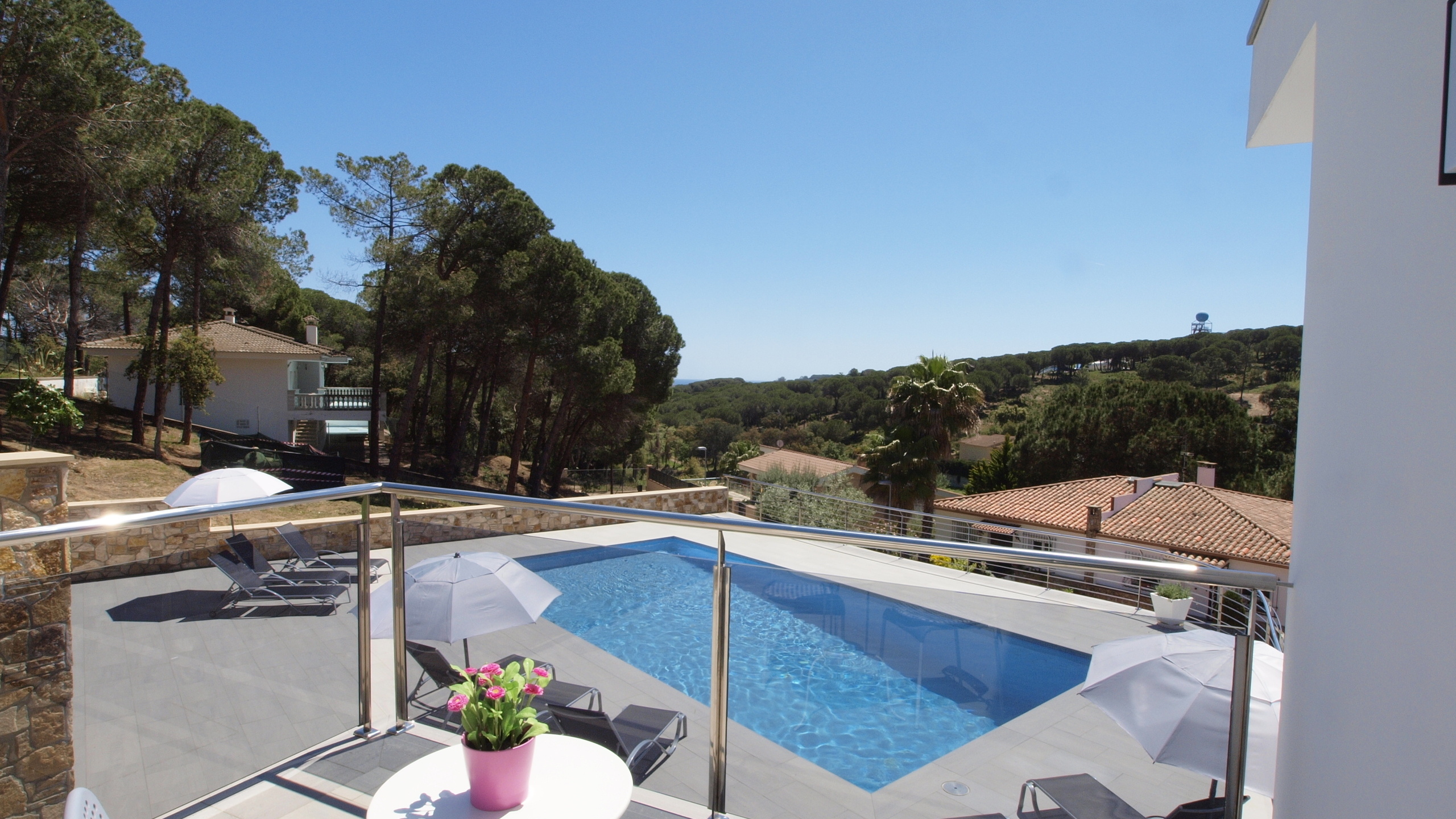 Ferienhäuser Costa Brava Spanien - Villa SummerDream - Eine der Aussichten