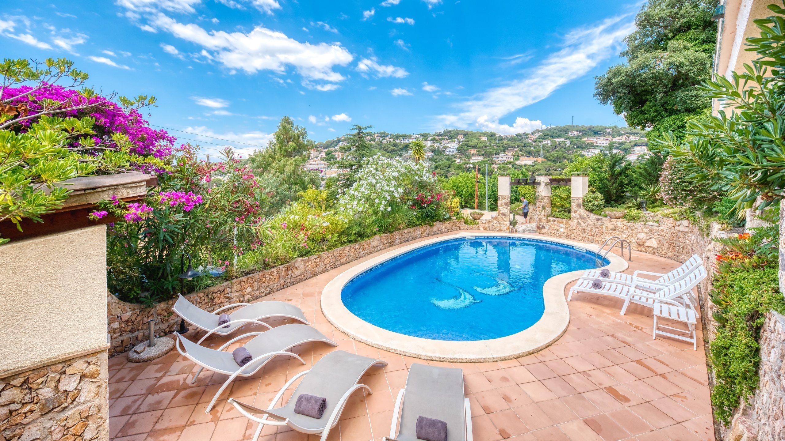 Ferienhäuser Costa Brava Spanien - Villa Cleo - Schwimmbad