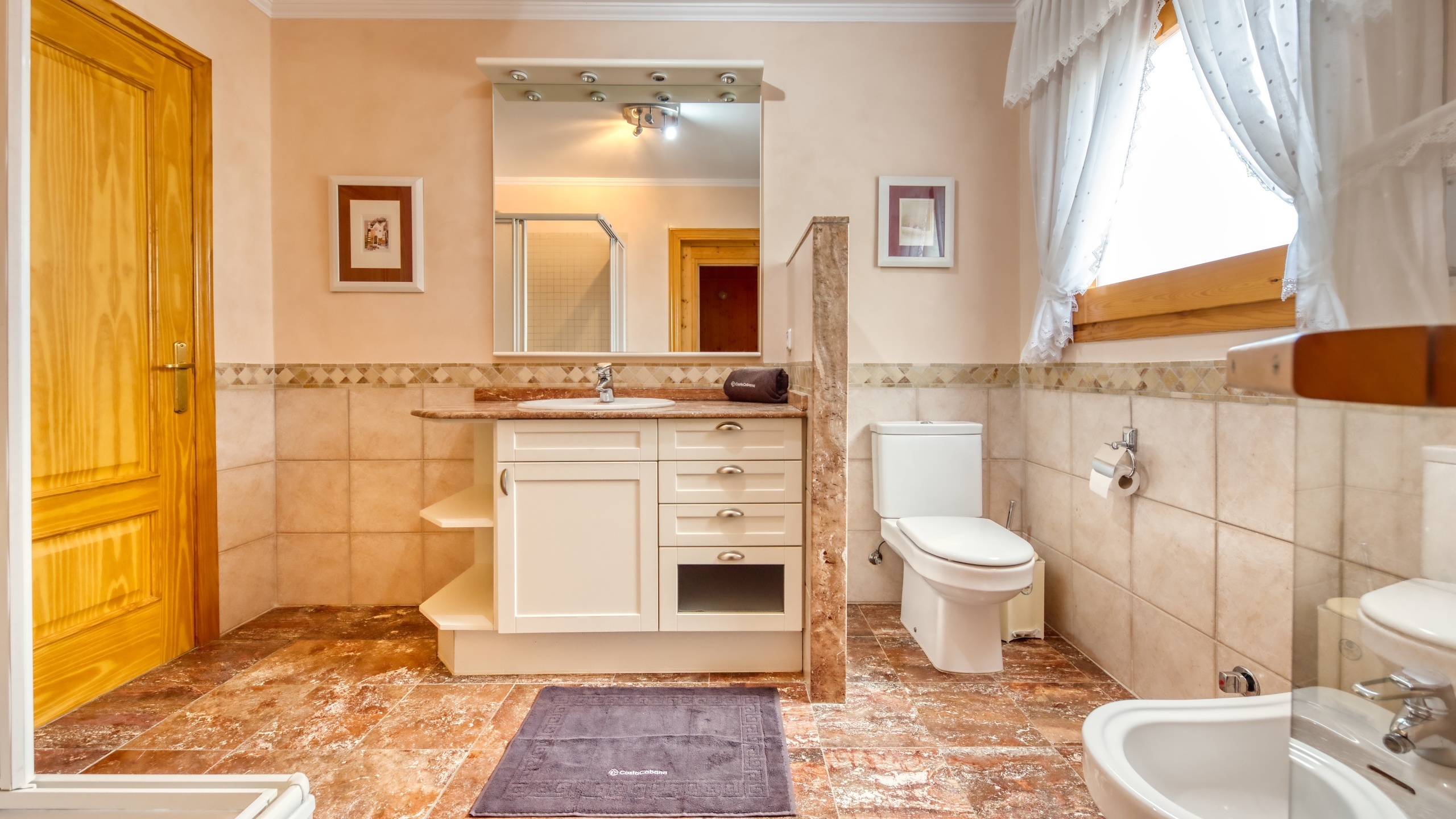 Ferienhäuser Costa Brava Spanien - Villa Cleo - Badezimmer