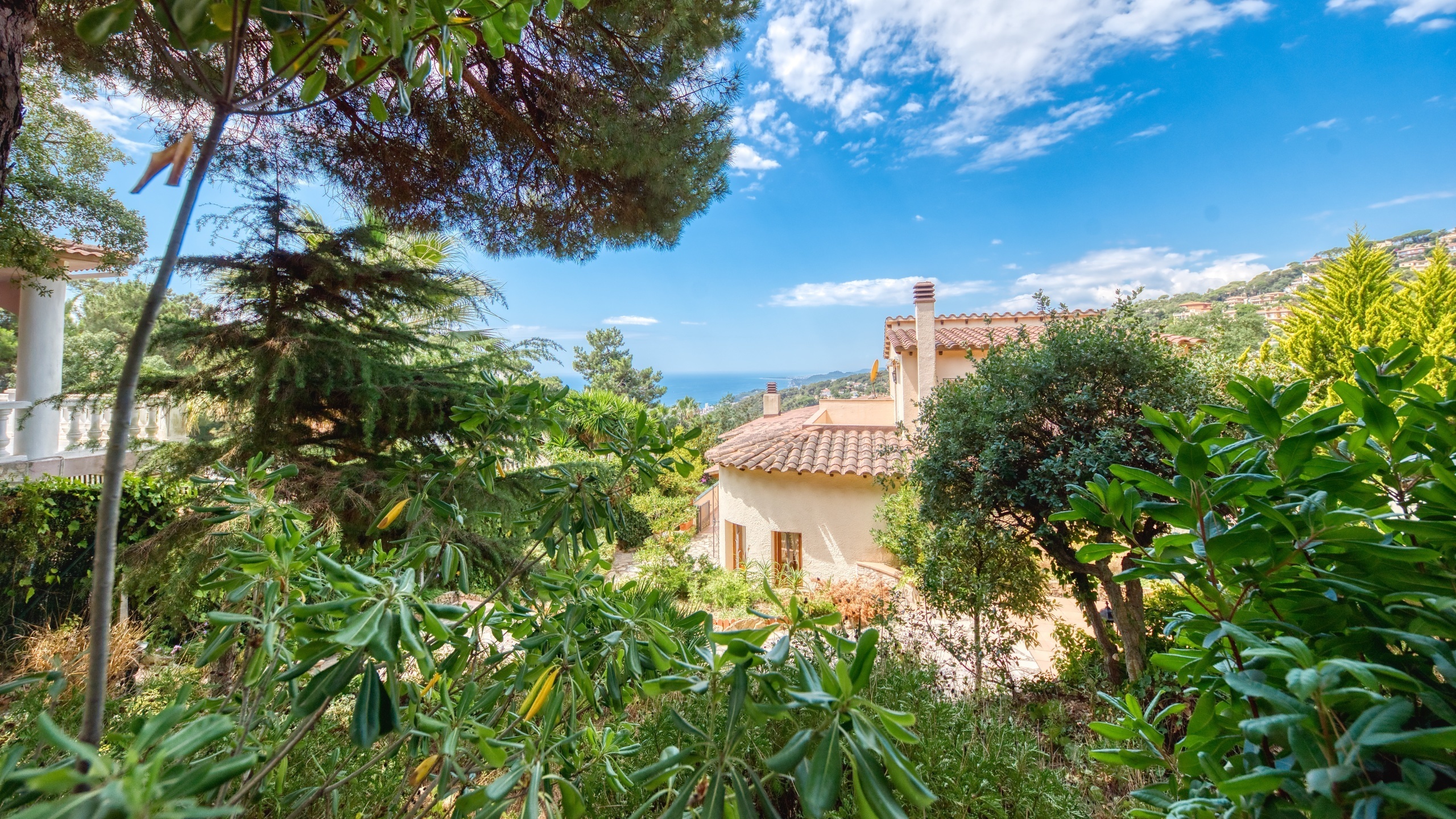 Ferienhäuser Costa Brava Spanien - Villa Cleo - Eine der Aussichten