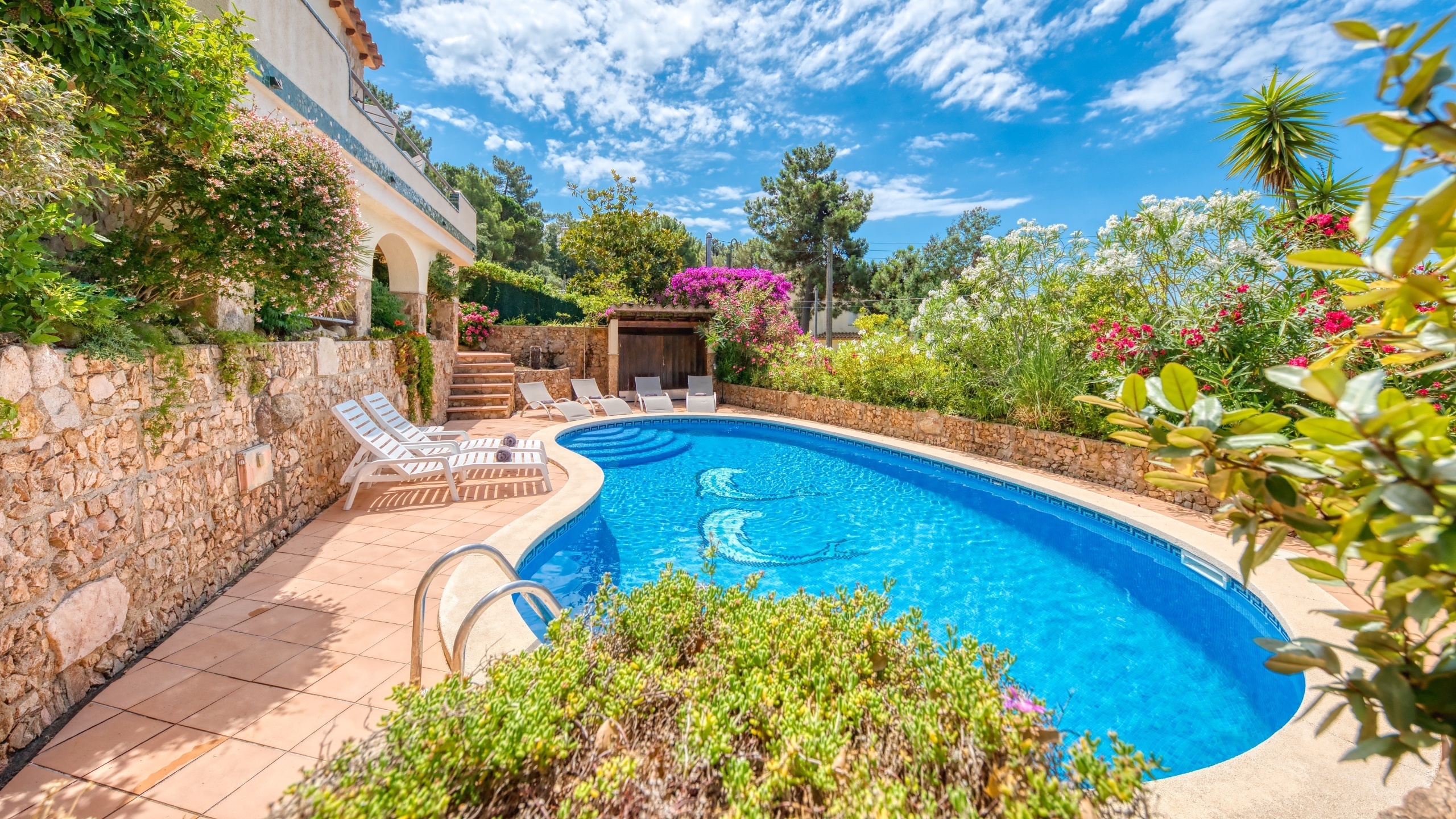 Ferienhäuser Costa Brava Spanien - Villa Cleo - Schwimmbad