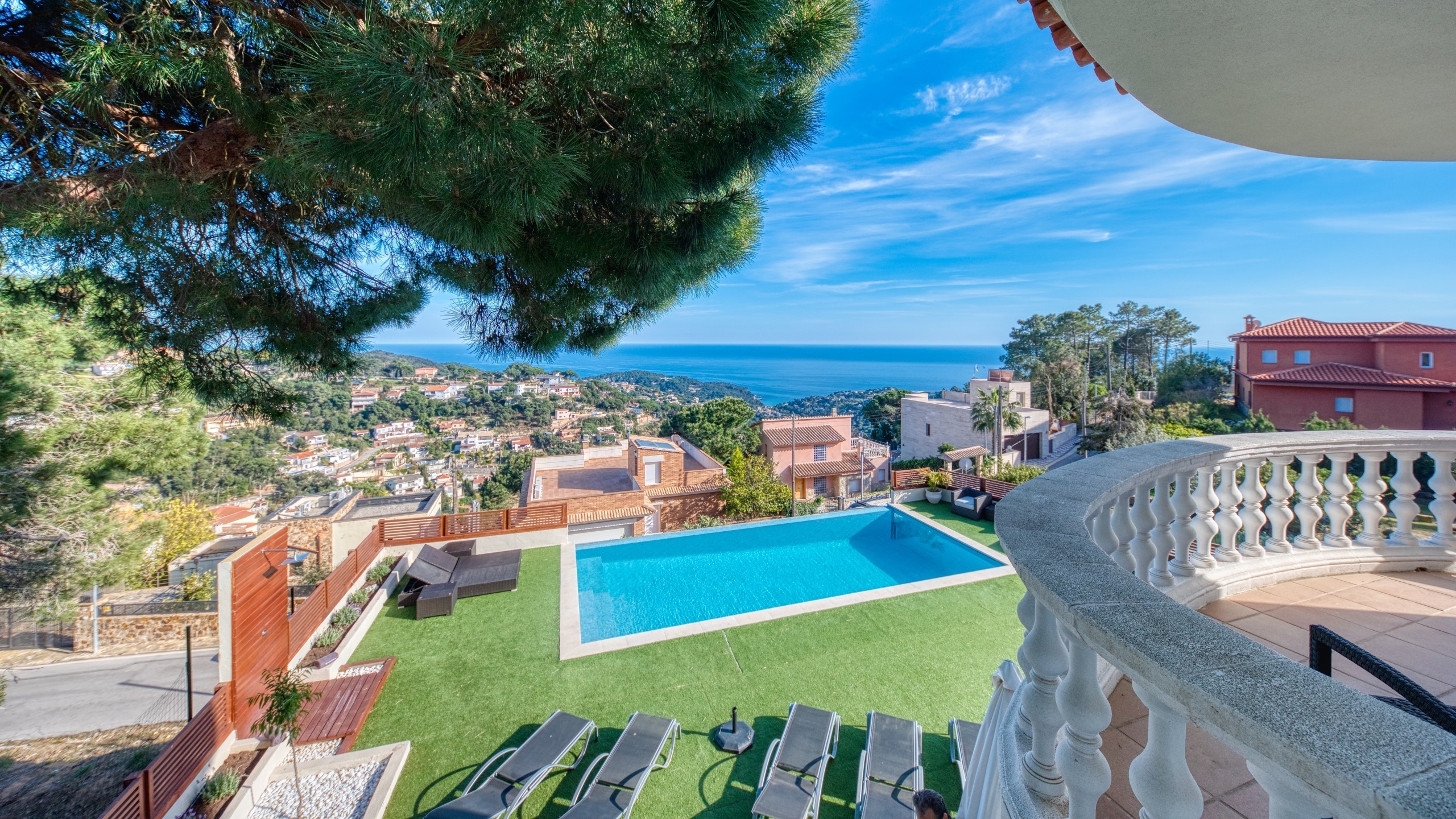 Ferienhäuser Costa Brava Spanien - Villa Chanel - Eine der Aussichten