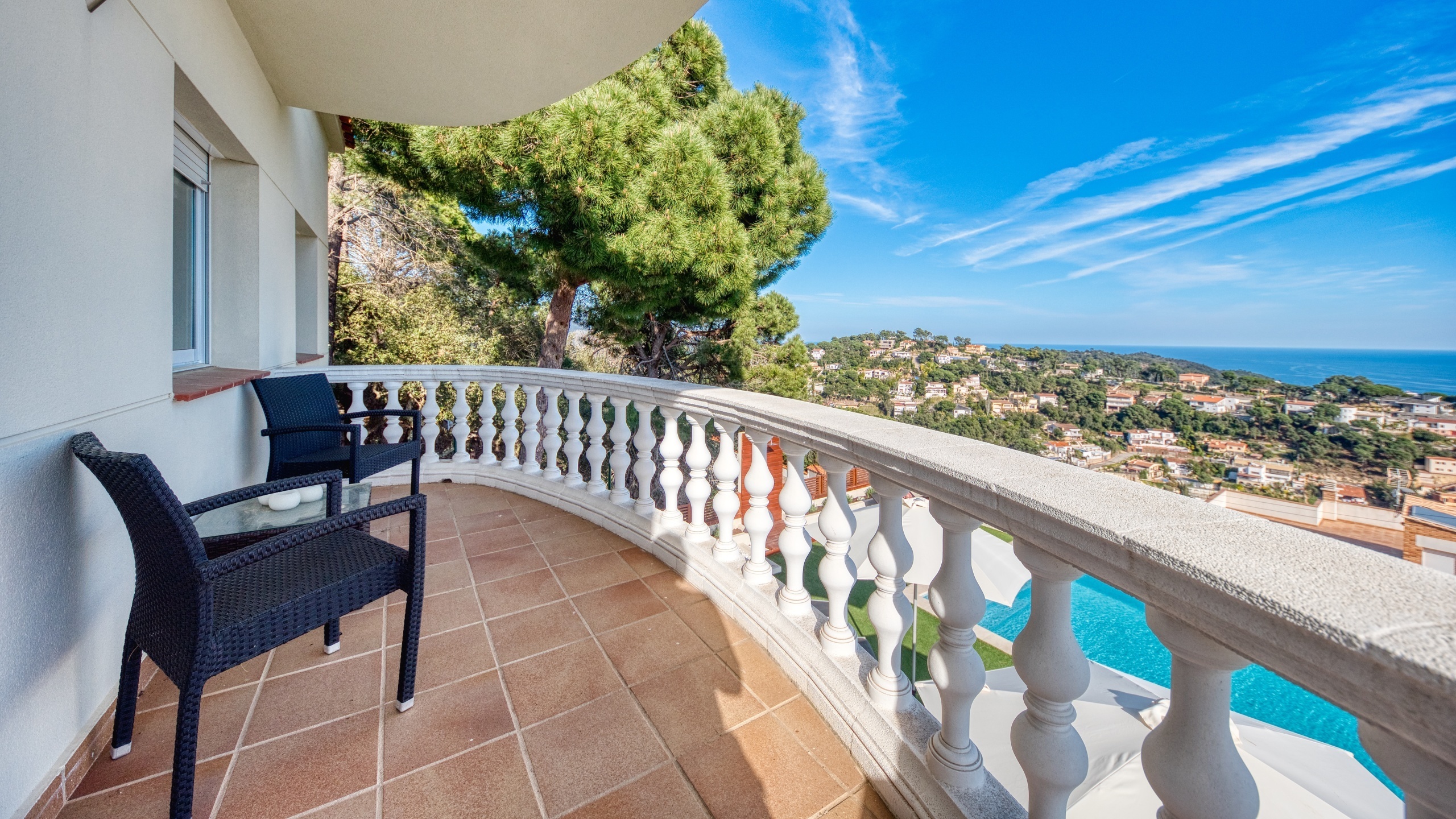 Ferienhäuser Costa Brava Spanien - Villa Chanel - Terrasse