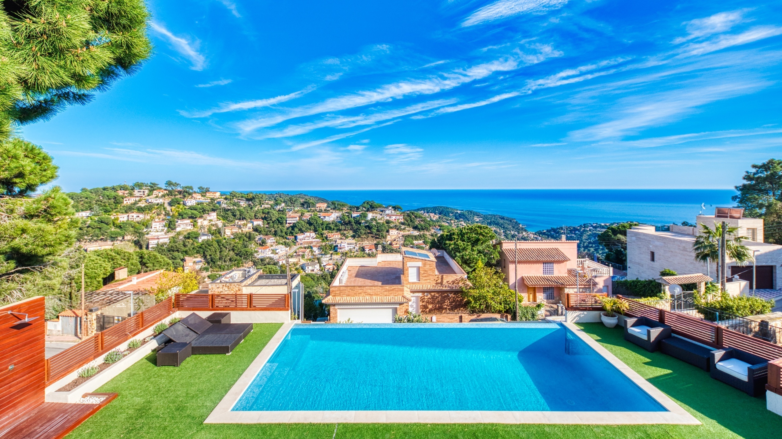 Ferienhäuser Costa Brava Spanien - Villa Chanel - Schwimmbad